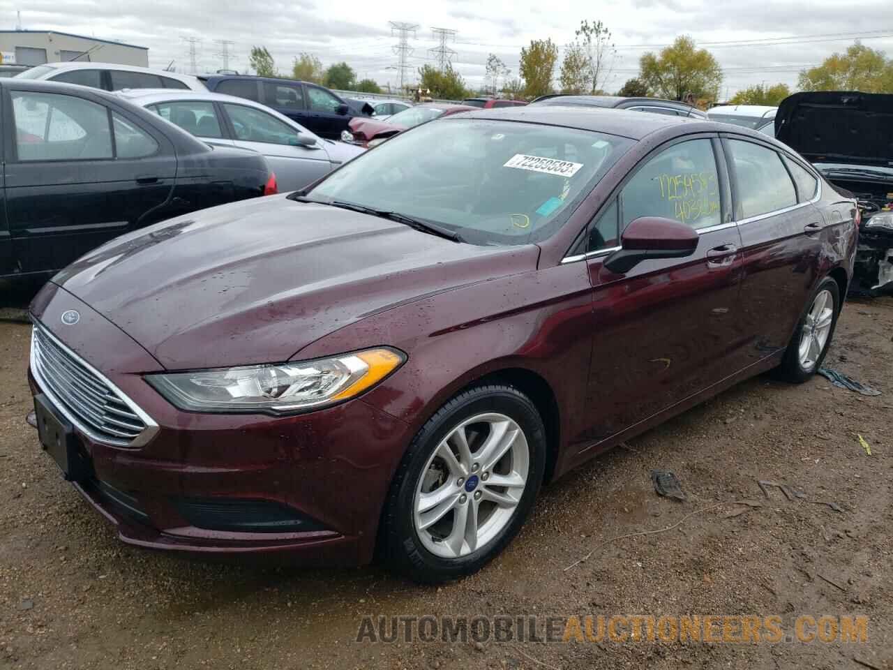 3FA6P0HD2JR238758 FORD FUSION 2018