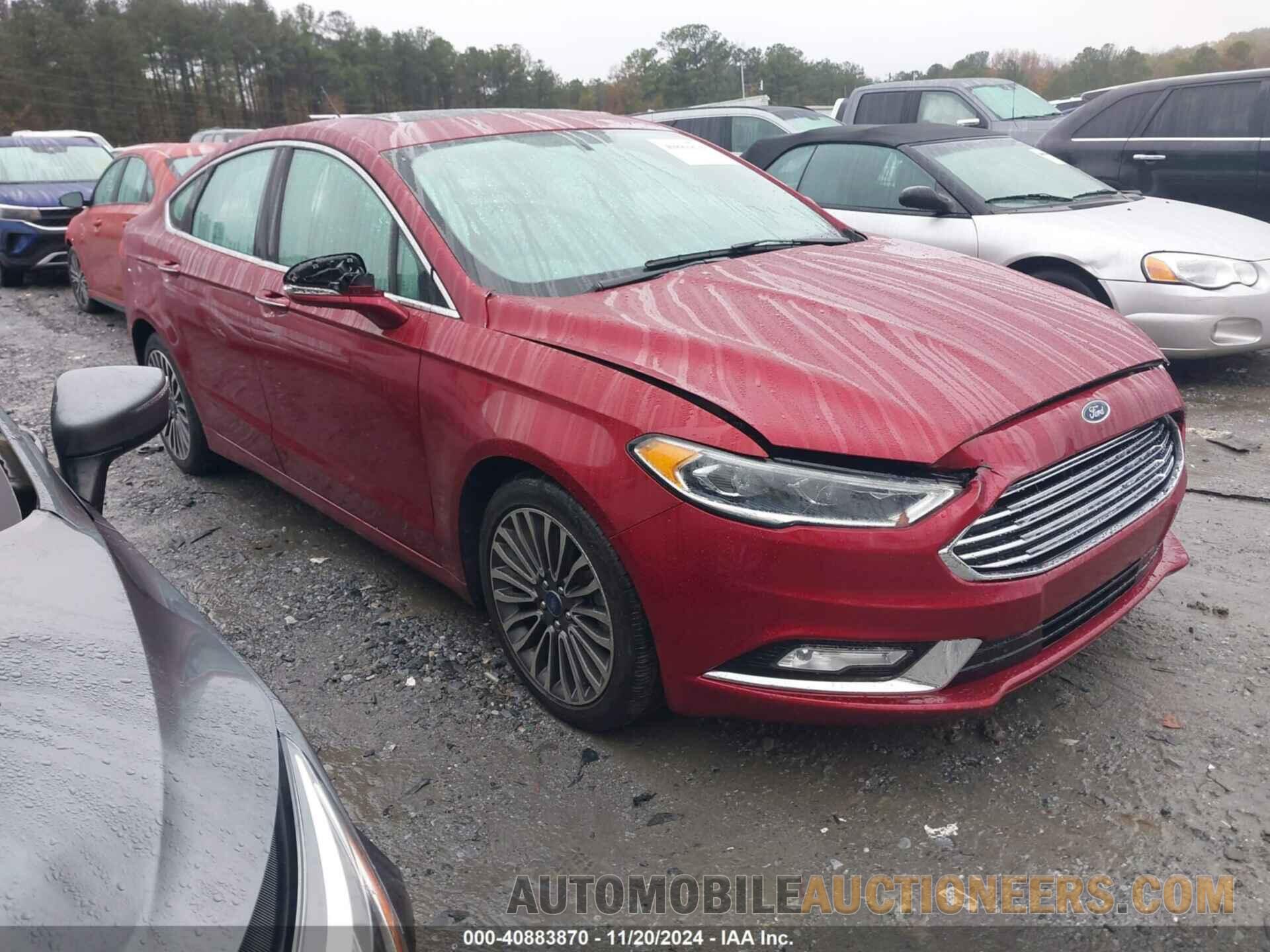 3FA6P0HD3HR188981 FORD FUSION 2017