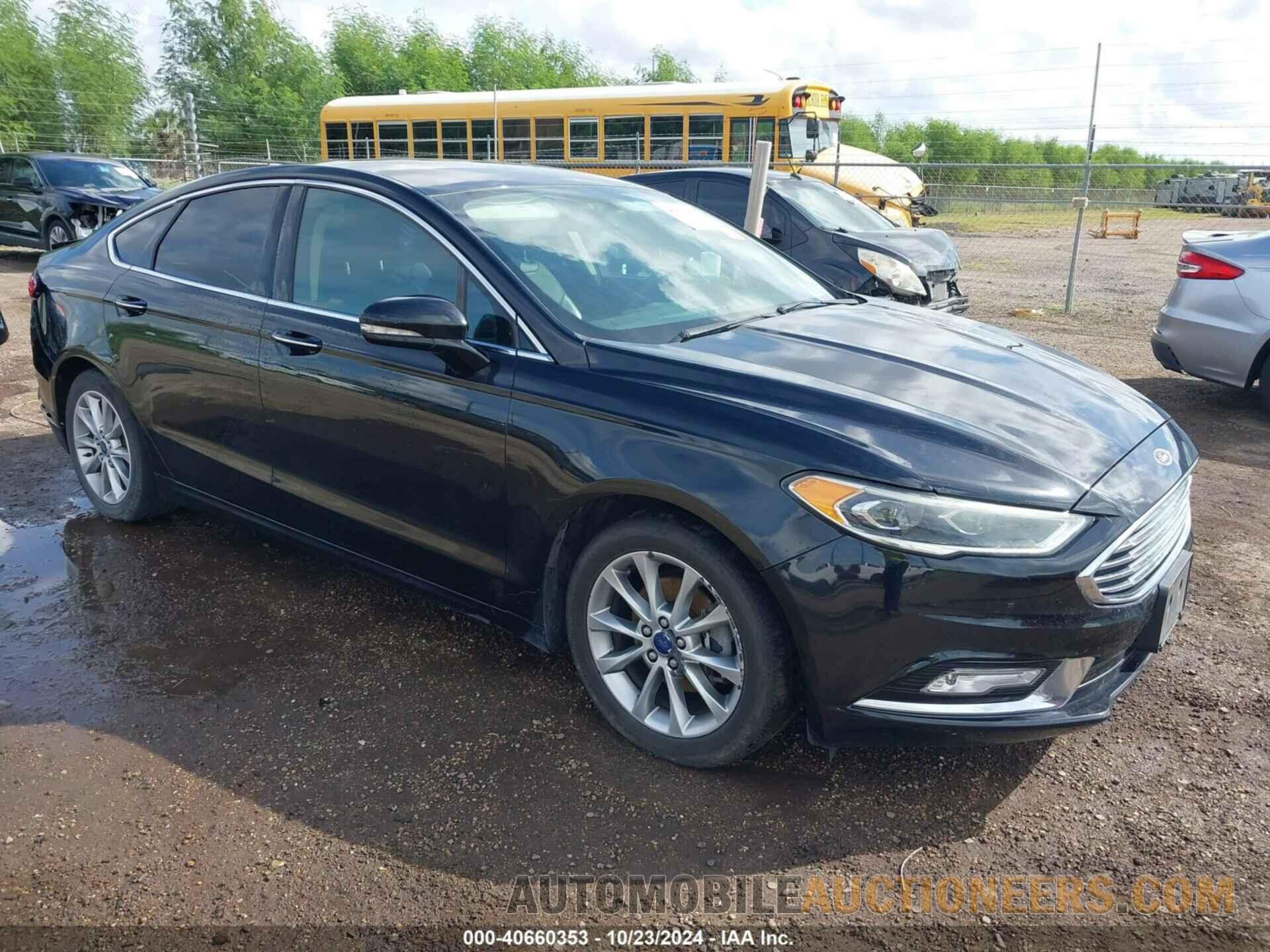 3FA6P0HD3HR194845 FORD FUSION 2017