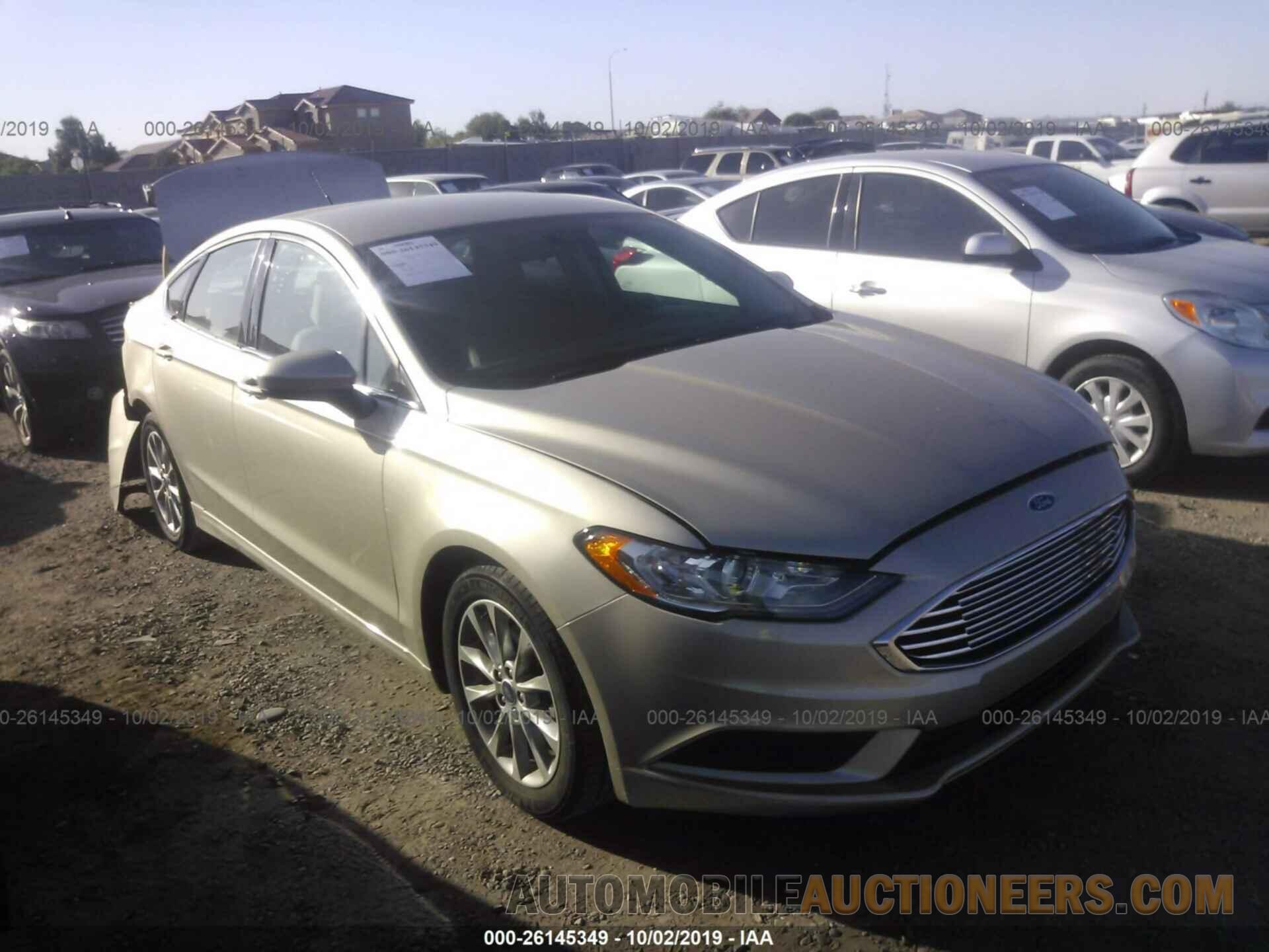 3FA6P0HD3HR292354 FORD FUSION 2017