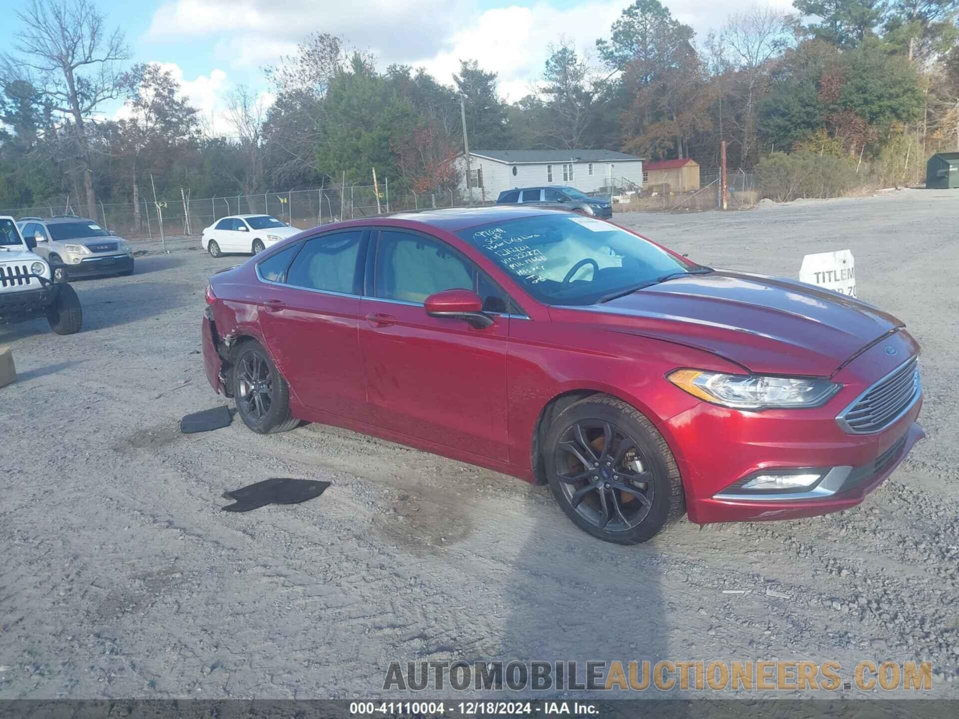 3FA6P0HD3JR222827 FORD FUSION 2018