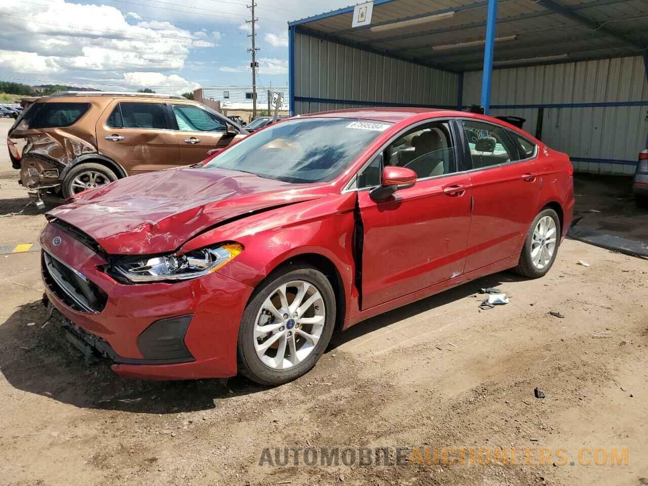 3FA6P0HD3KR114256 FORD FUSION 2019