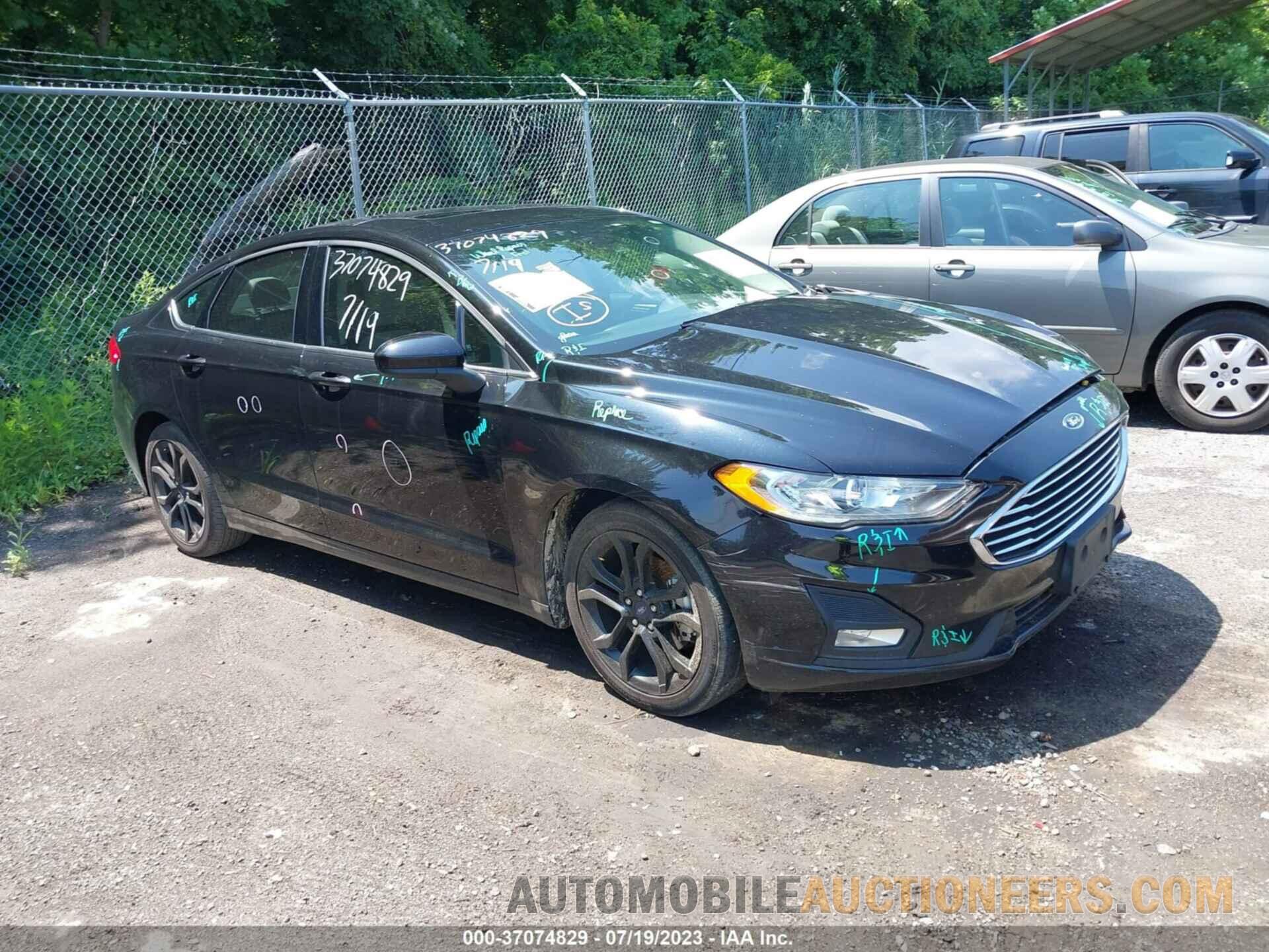 3FA6P0HD3KR281250 FORD FUSION 2019