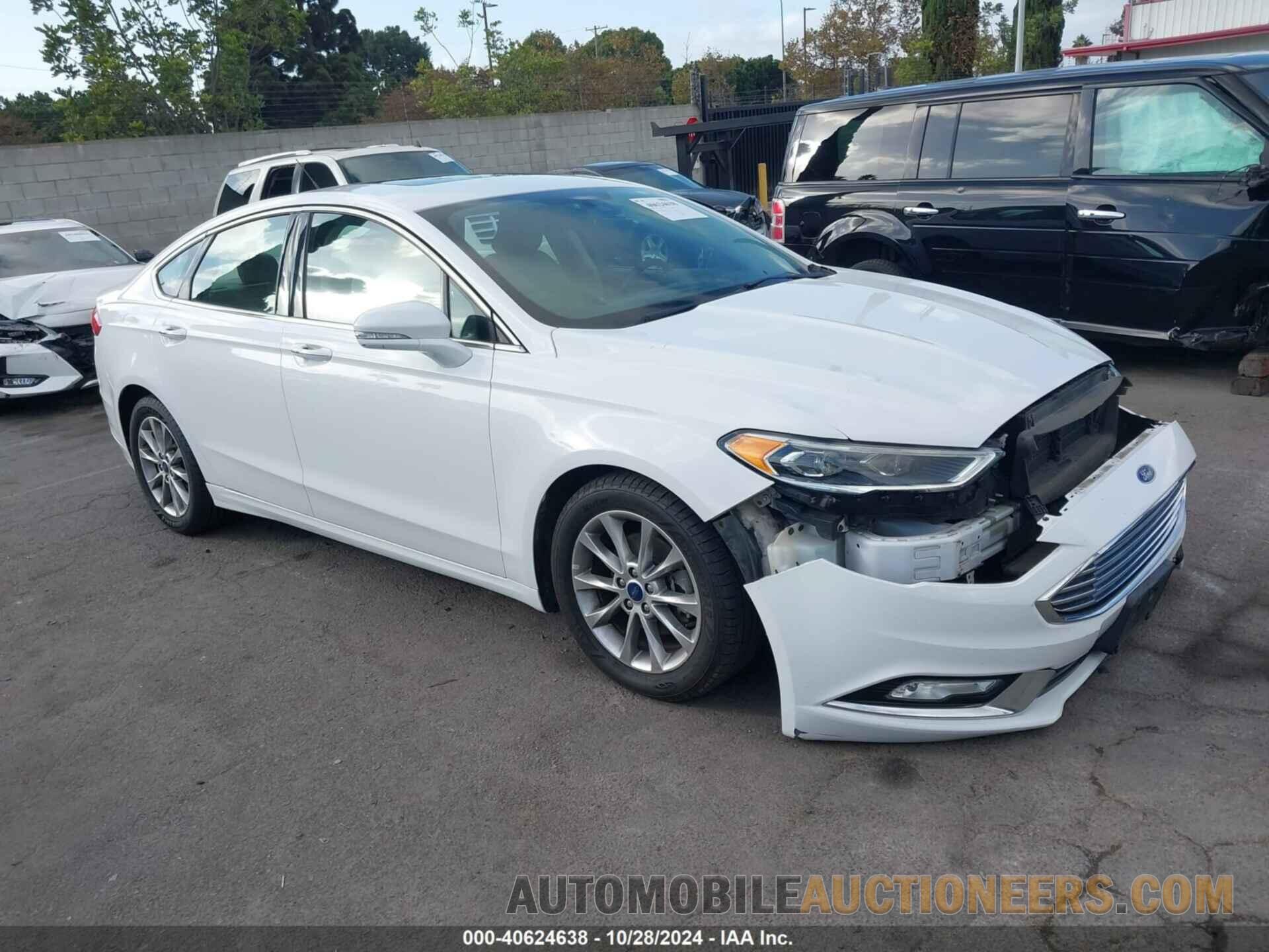 3FA6P0HD4HR131849 FORD FUSION 2017