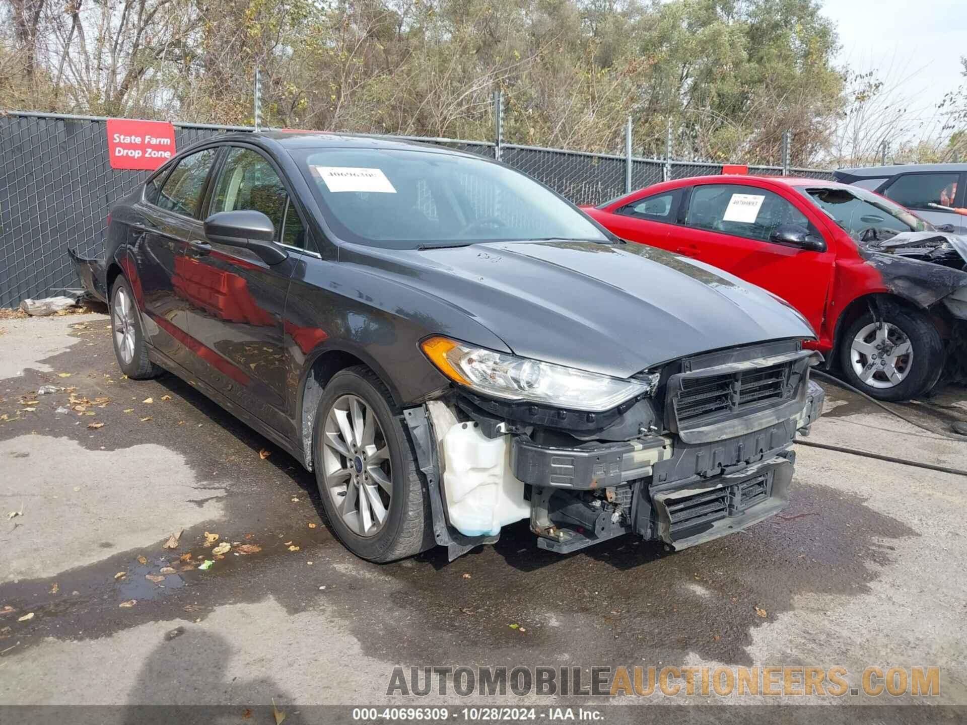 3FA6P0HD4HR149316 FORD FUSION 2017