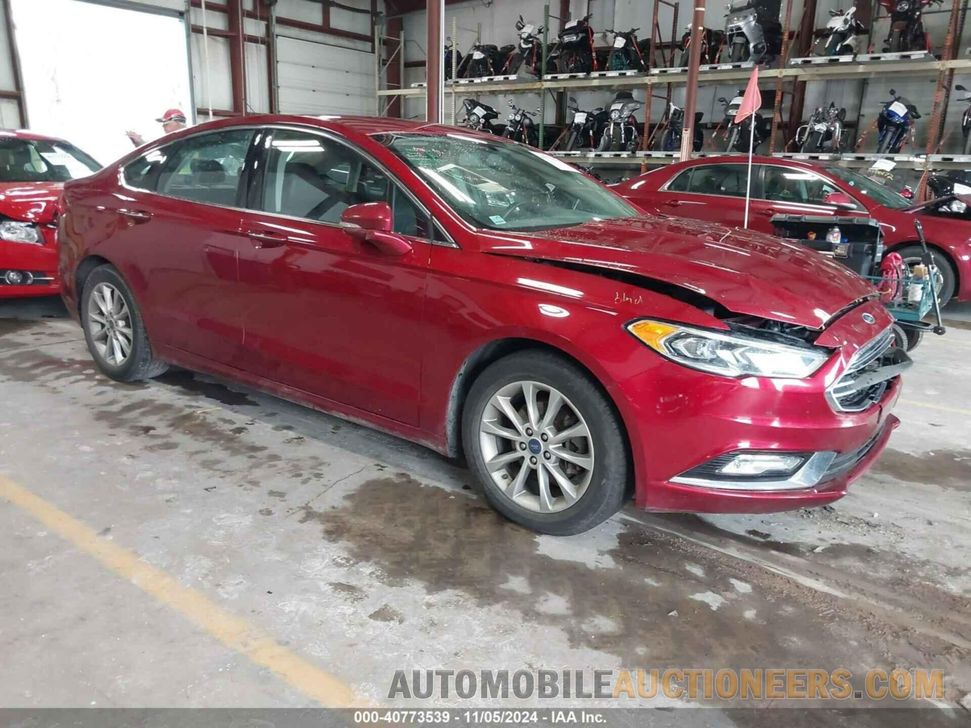 3FA6P0HD4HR186074 FORD FUSION 2017