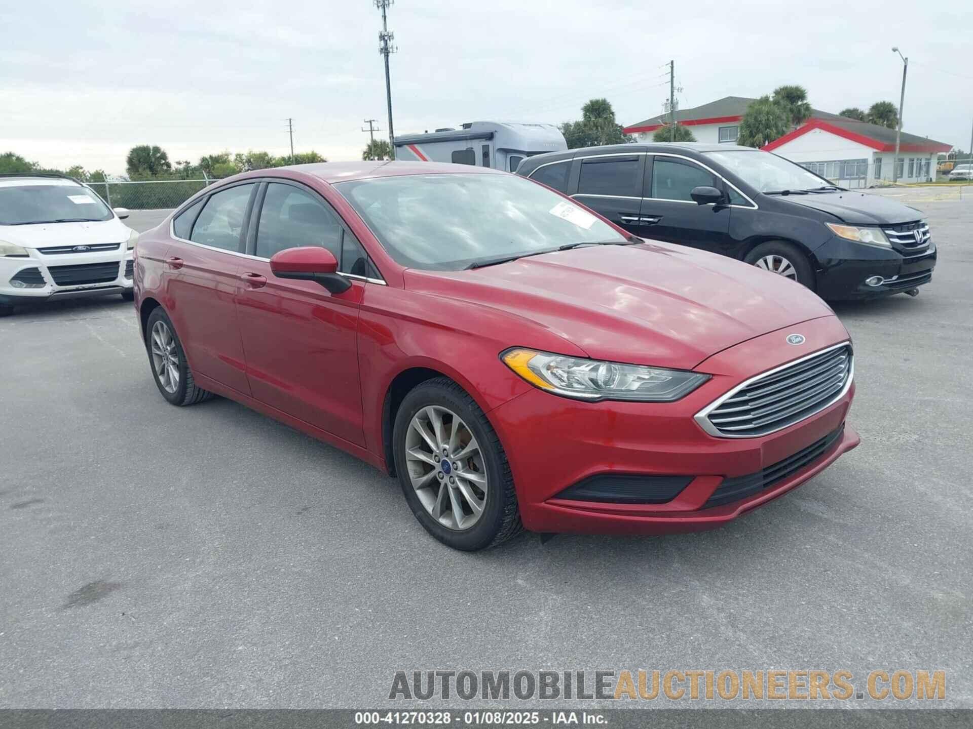 3FA6P0HD4HR193610 FORD FUSION 2017