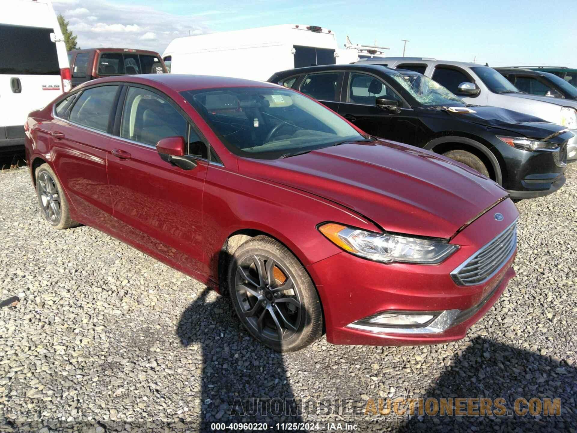 3FA6P0HD4HR332375 FORD FUSION 2017