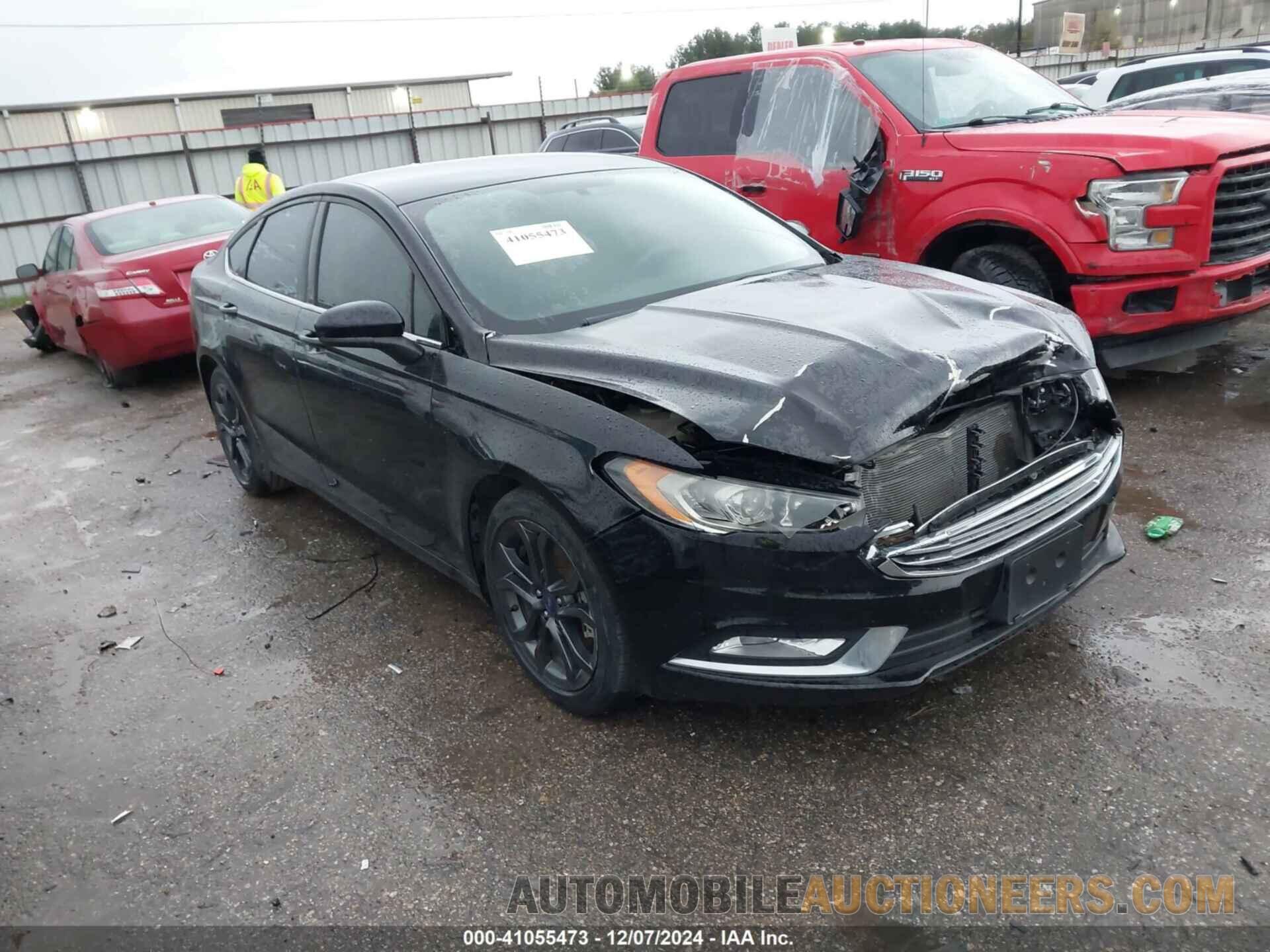 3FA6P0HD4JR186257 FORD FUSION 2018