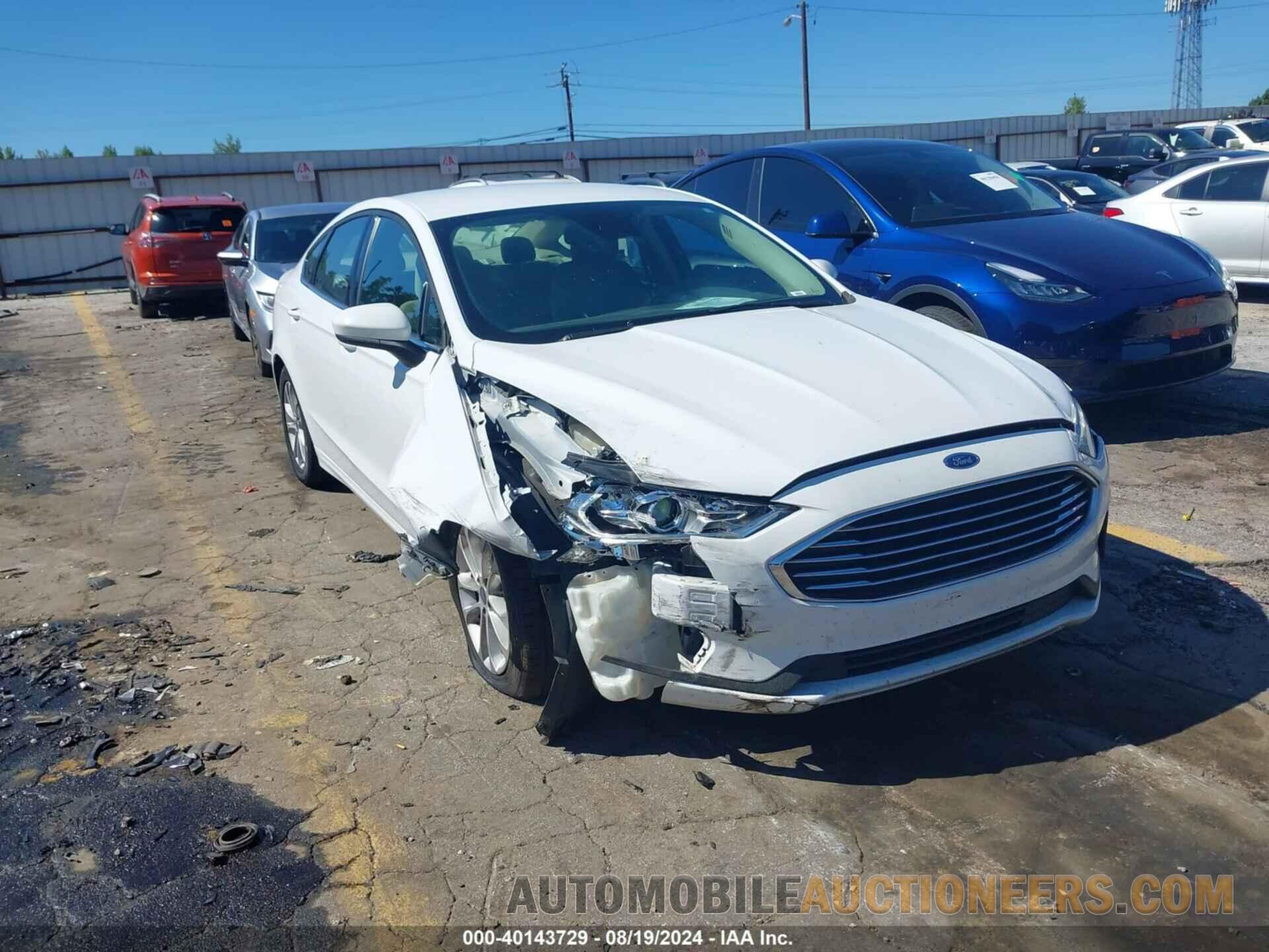 3FA6P0HD4LR260182 FORD FUSION 2020