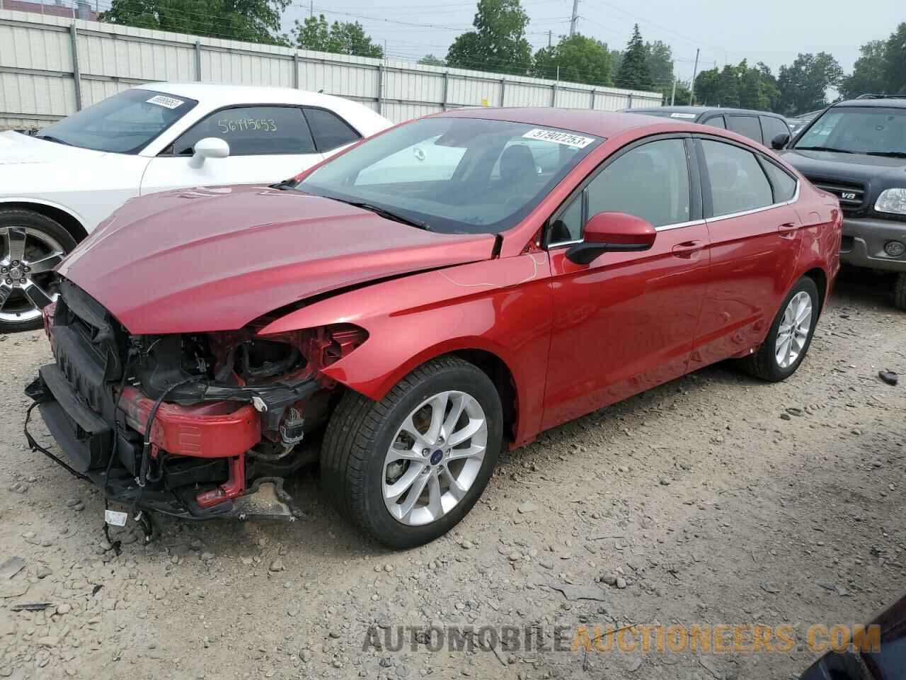 3FA6P0HD4LR261395 FORD FUSION 2020