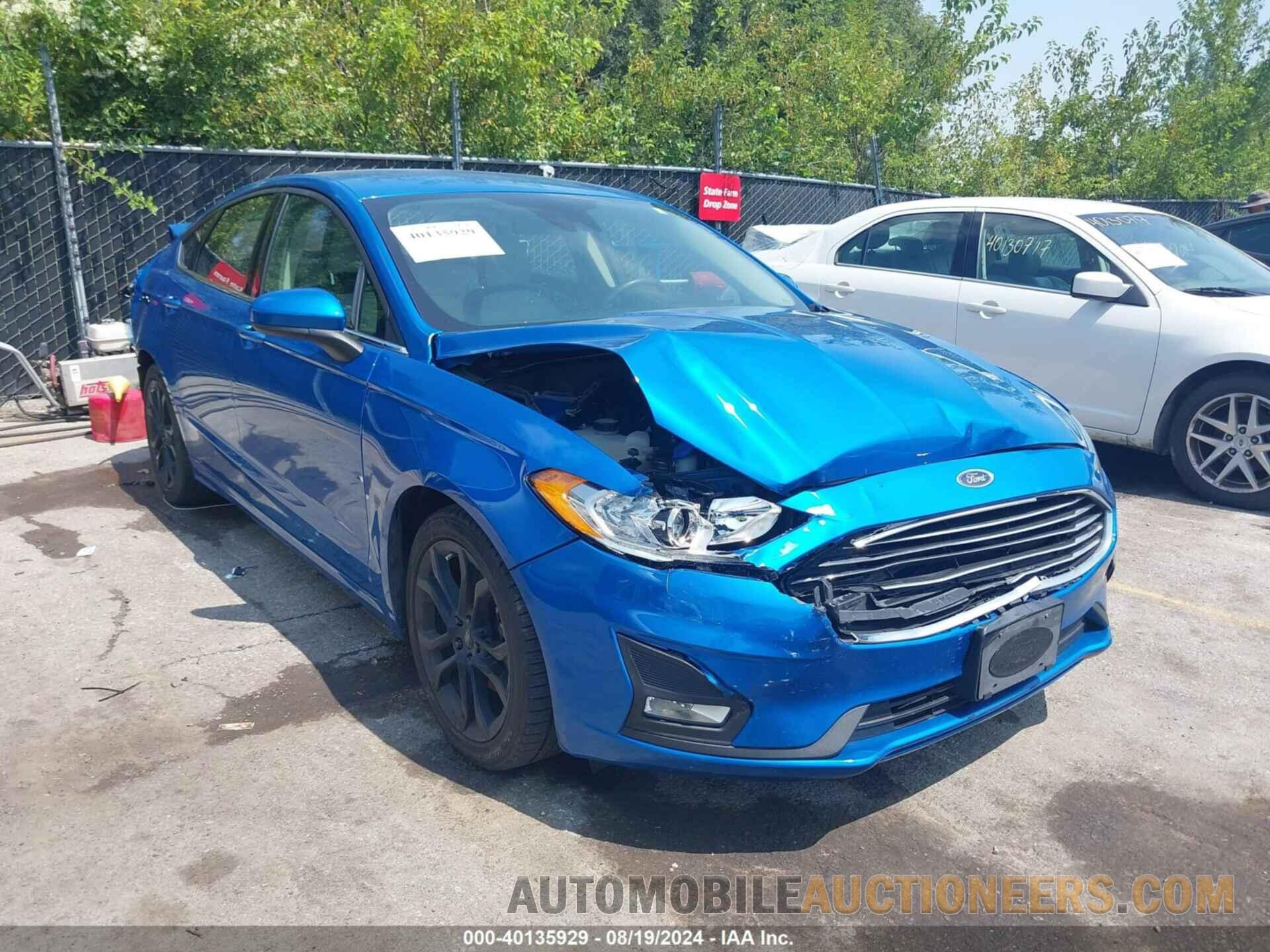 3FA6P0HD5KR133259 FORD FUSION 2019