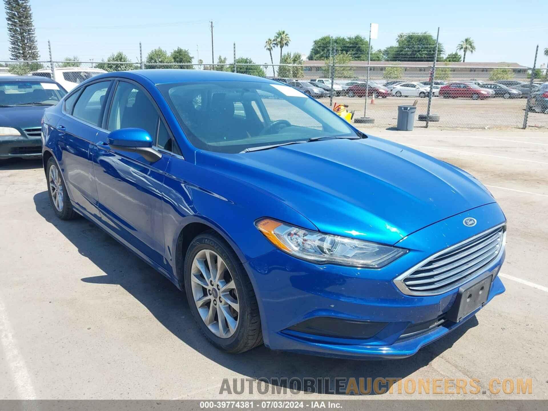 3FA6P0HD6HR277475 FORD FUSION 2017