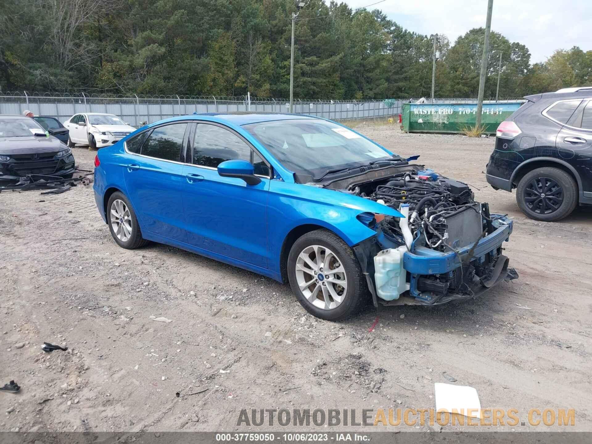 3FA6P0HD6KR146635 FORD FUSION 2019