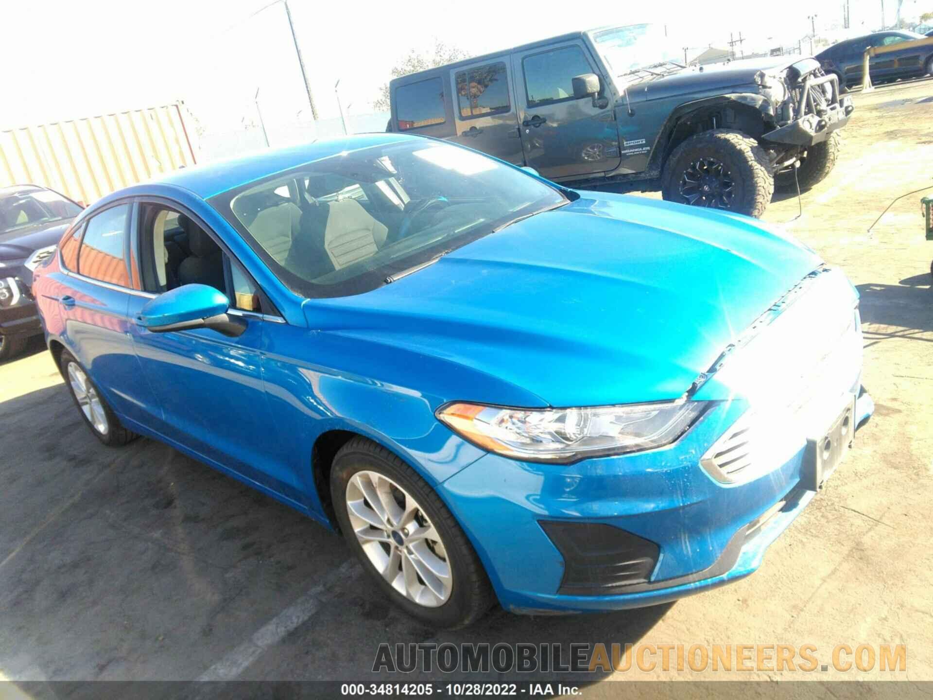 3FA6P0HD6KR173768 FORD FUSION 2019