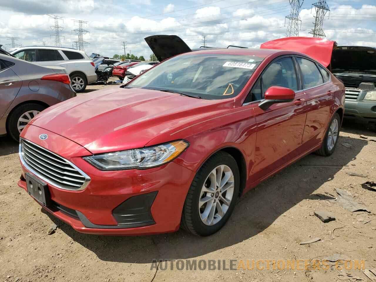 3FA6P0HD6LR258031 FORD FUSION 2020