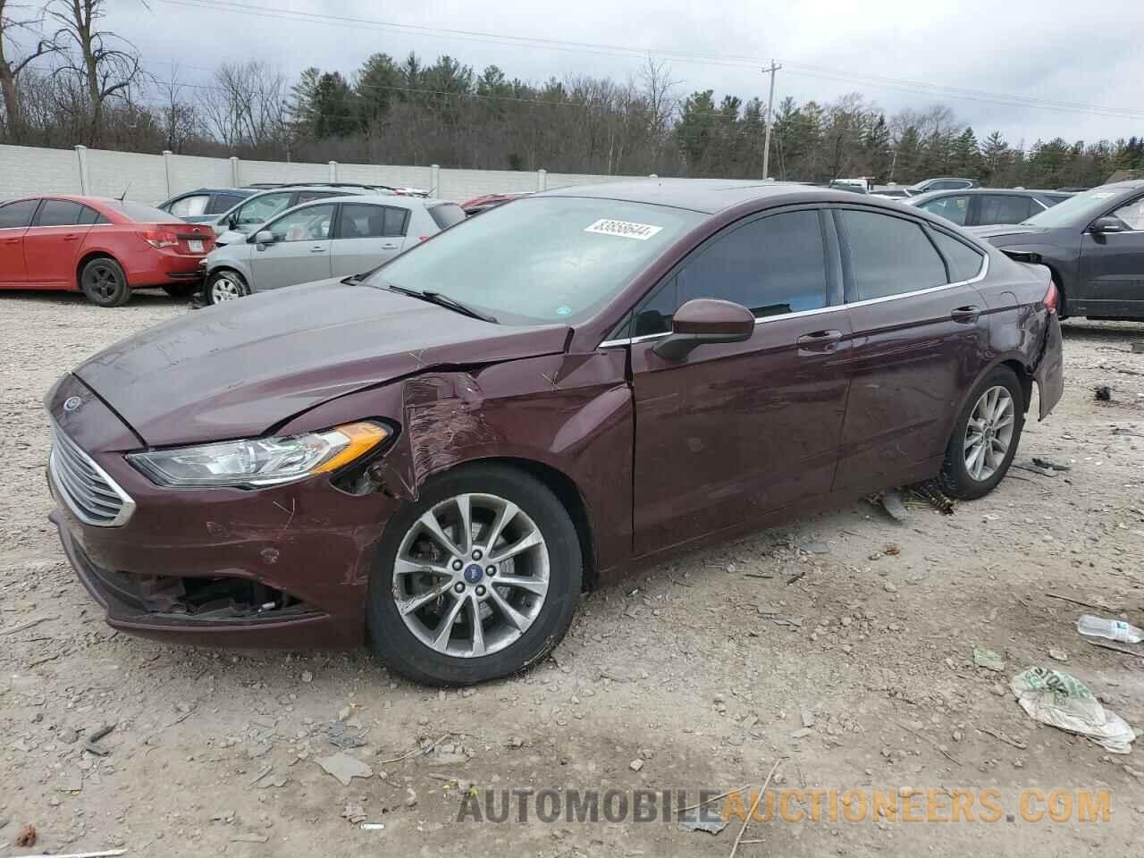 3FA6P0HD7HR140500 FORD FUSION 2017