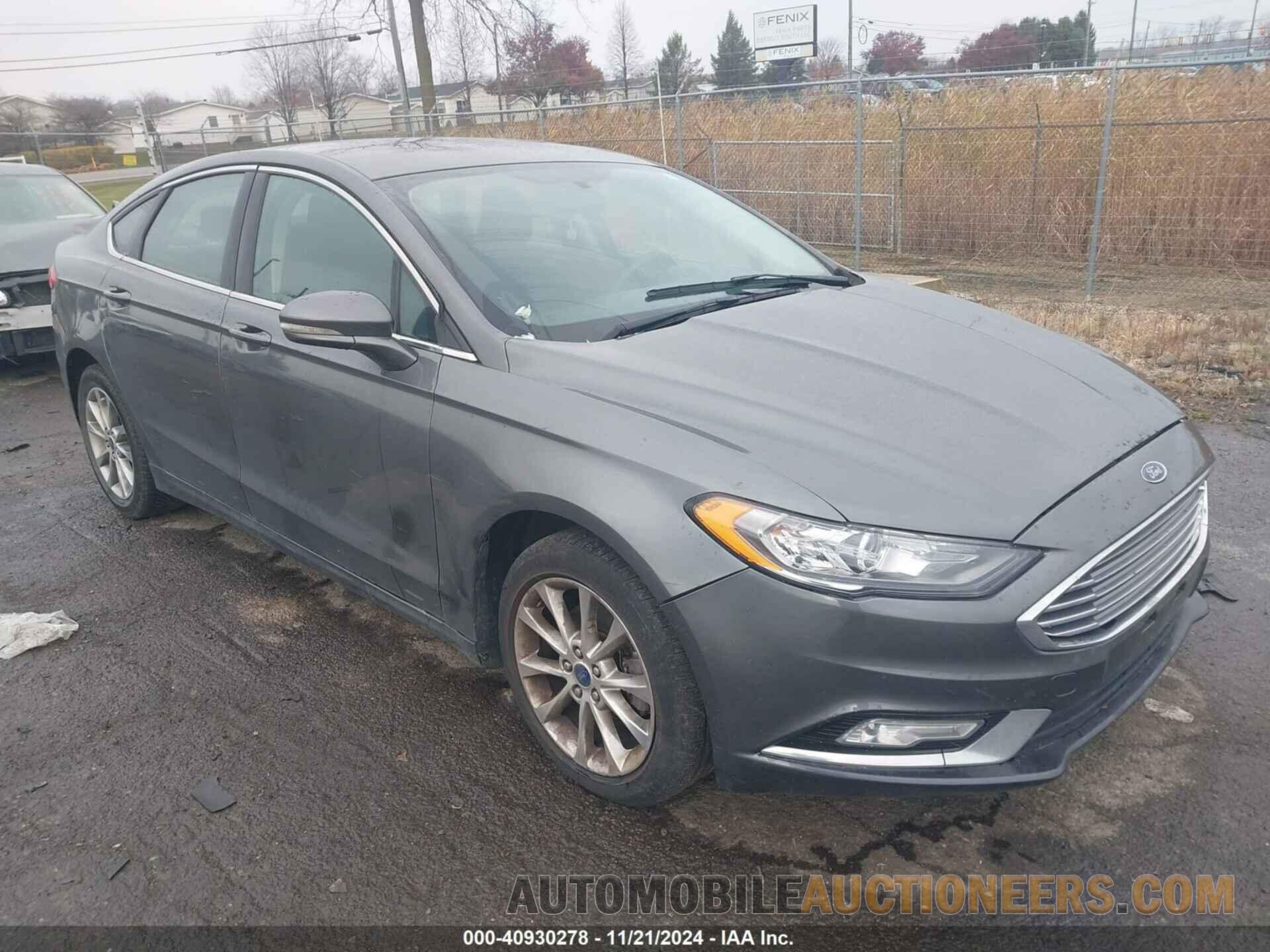 3FA6P0HD7HR166921 FORD FUSION 2017