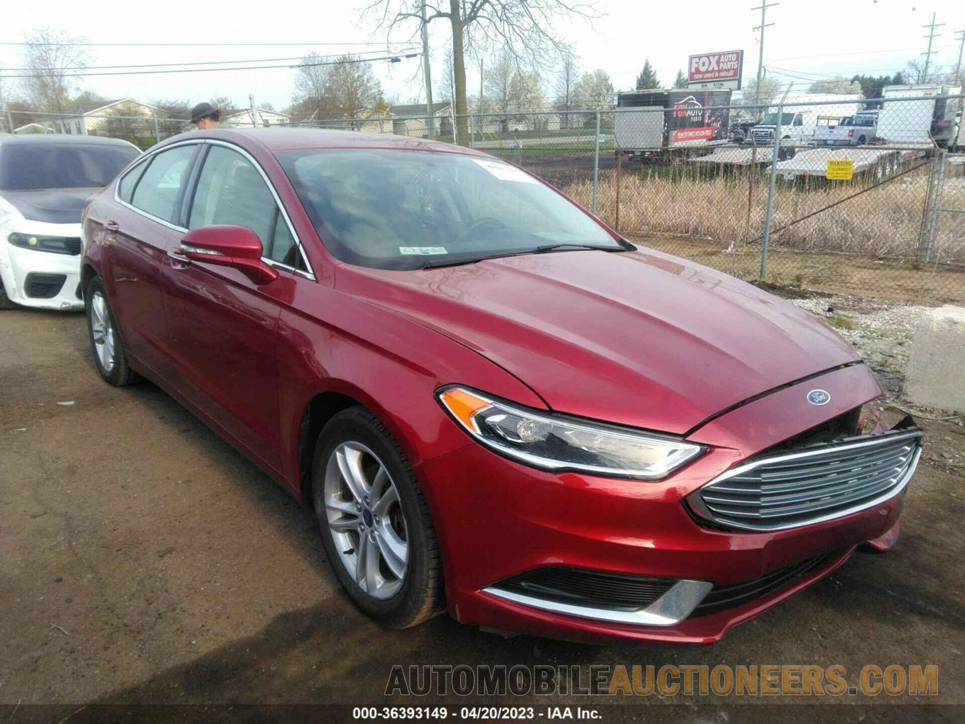 3FA6P0HD7JR149493 FORD FUSION 2018