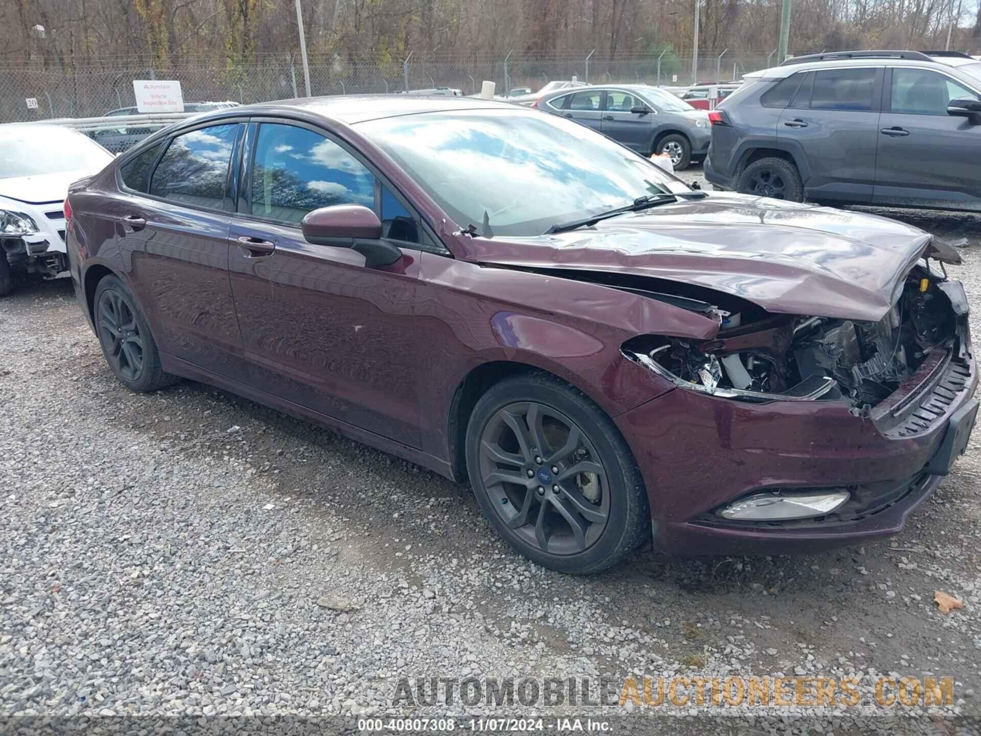 3FA6P0HD7JR184485 FORD FUSION 2018