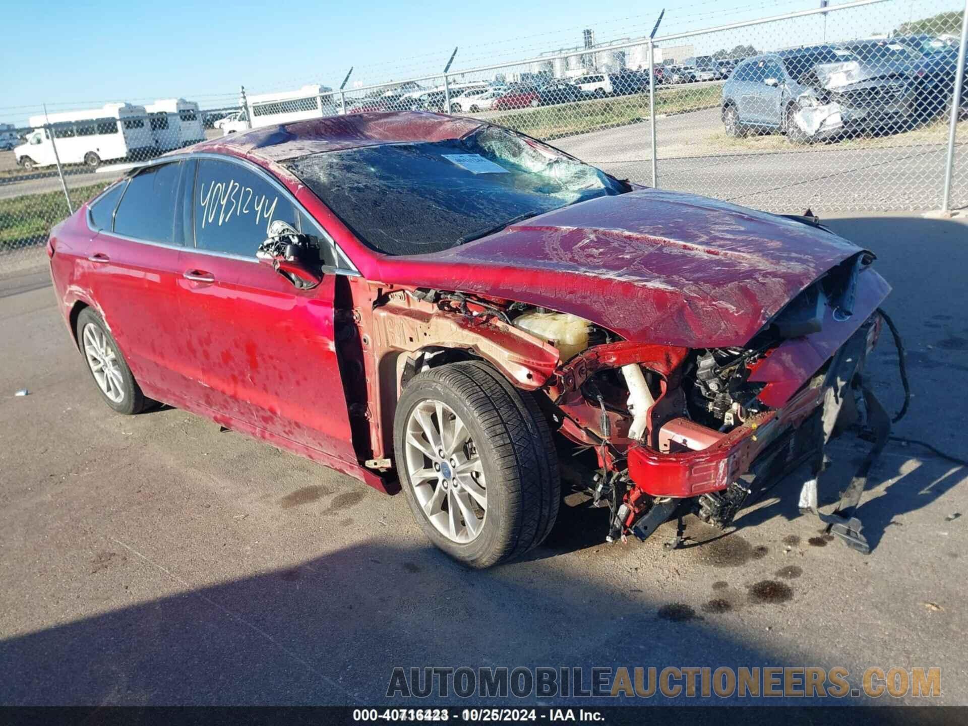 3FA6P0HD8HR275002 FORD FUSION 2017