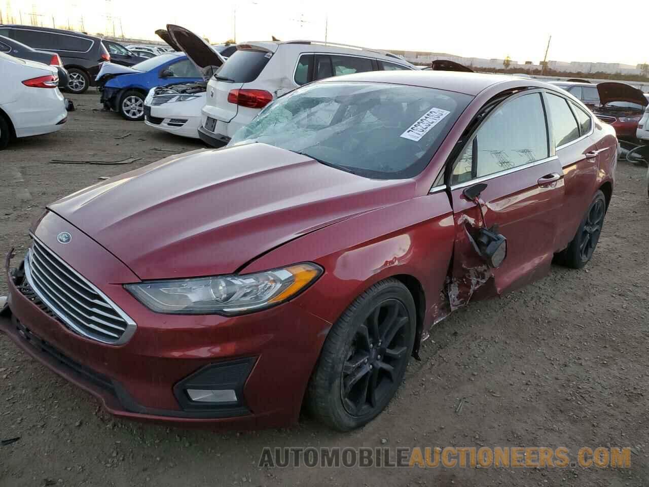 3FA6P0HD8KR127178 FORD FUSION 2019