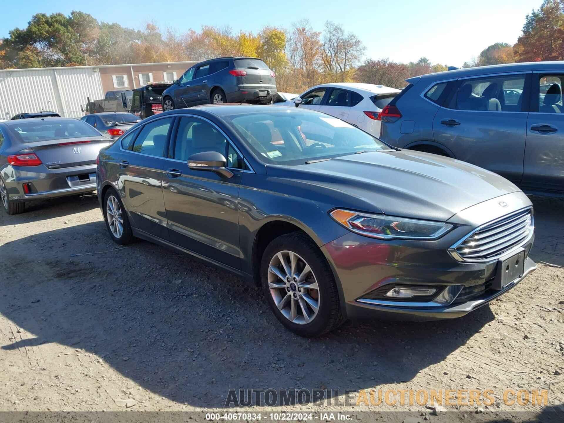 3FA6P0HD9HR165561 FORD FUSION 2017