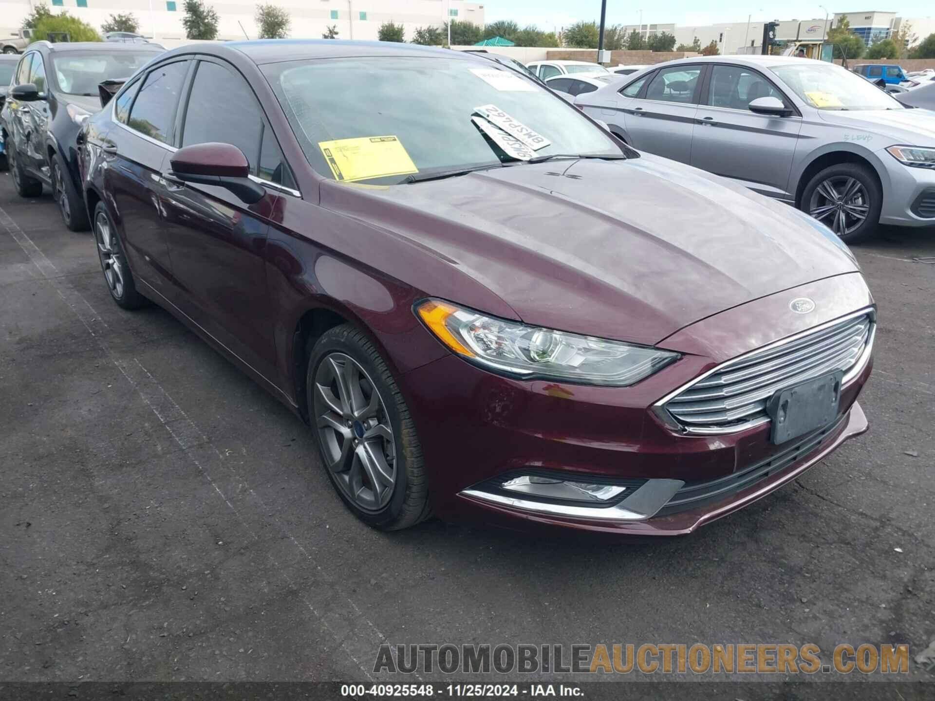 3FA6P0HD9HR393169 FORD FUSION 2017