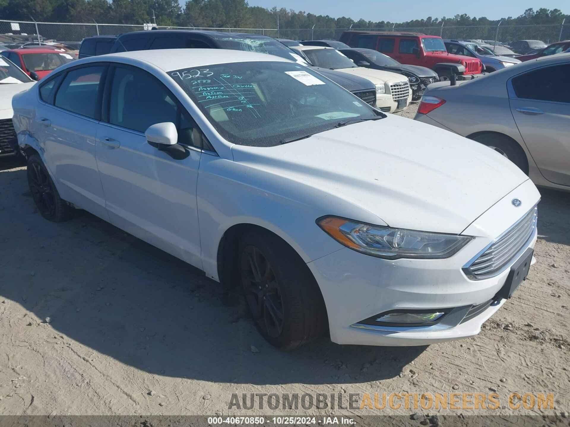 3FA6P0HD9JR279565 FORD FUSION 2018