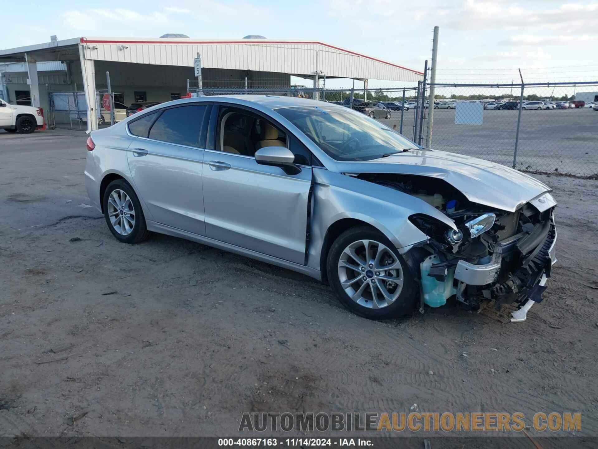 3FA6P0HD9KR161937 FORD FUSION 2019