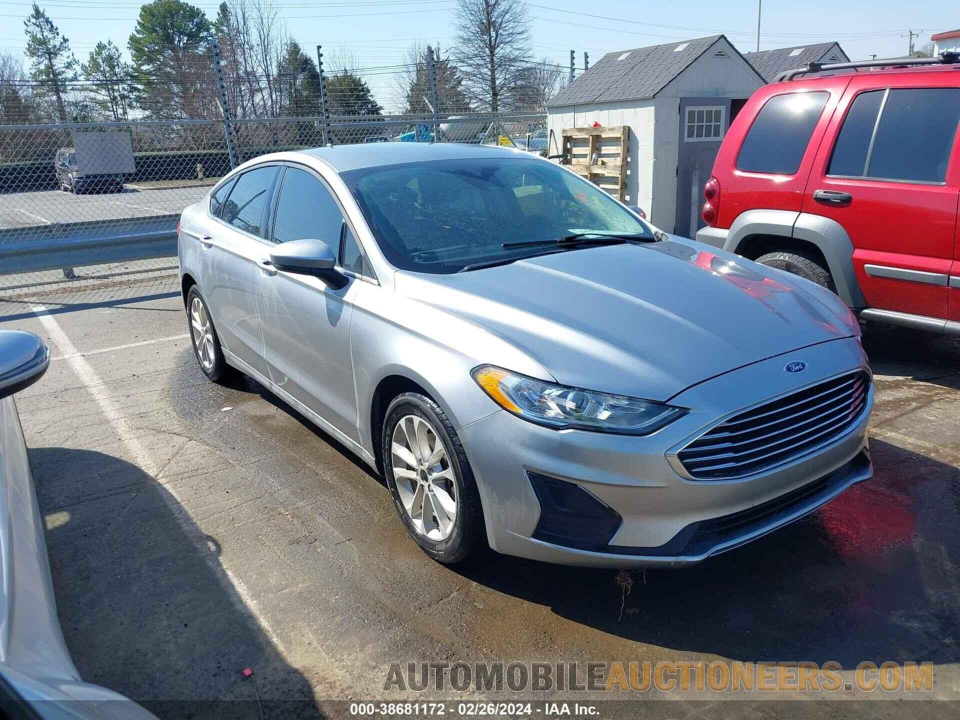 3FA6P0HD9LR184393 FORD FUSION 2020