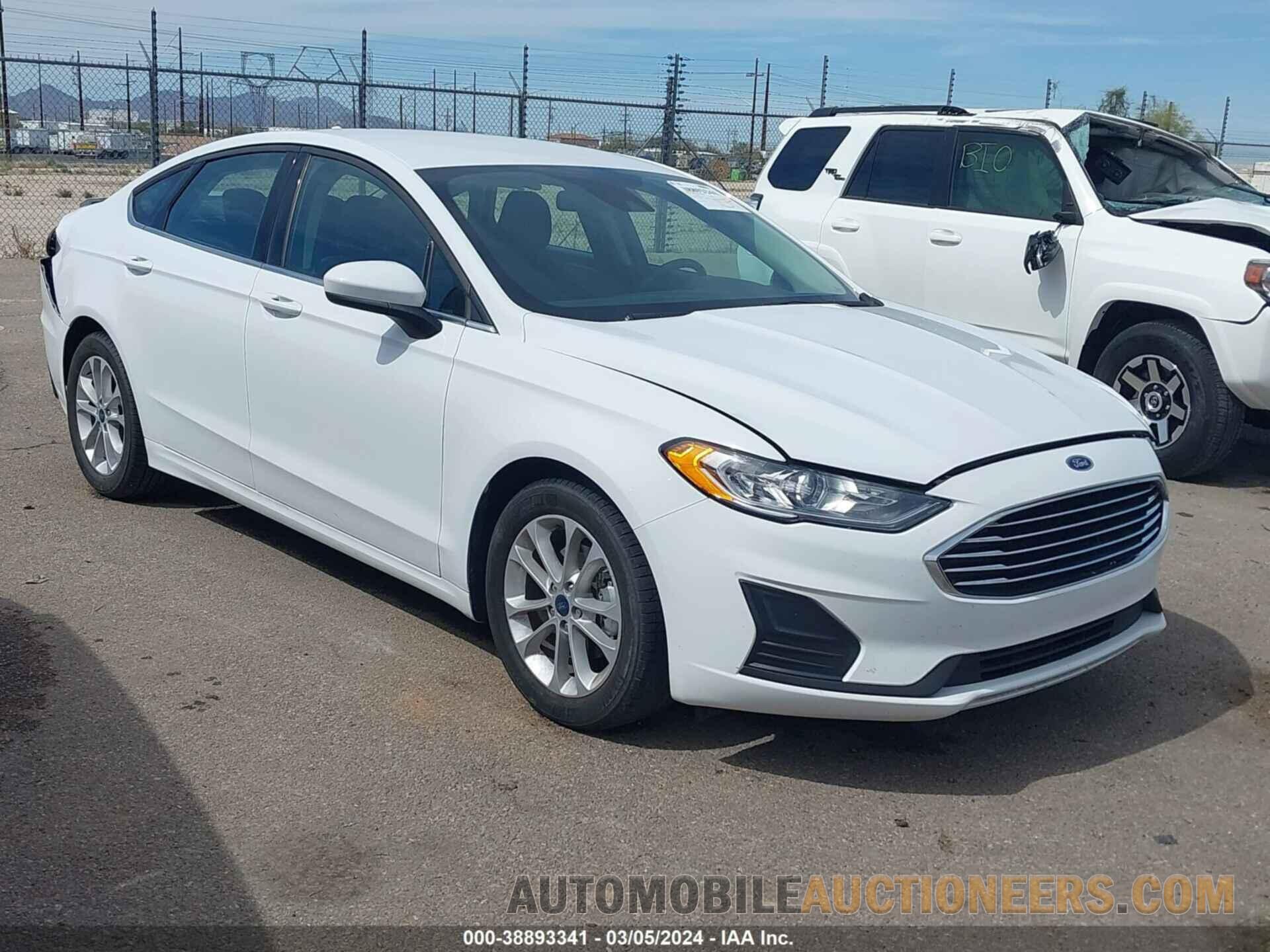 3FA6P0HD9LR261540 FORD FUSION 2020