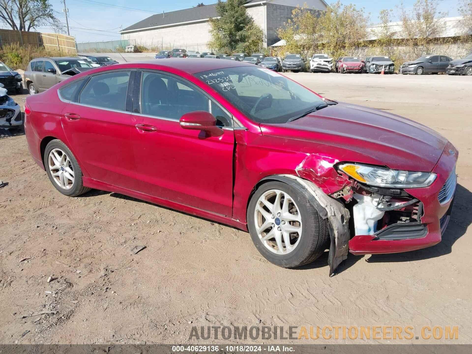 3FA6P0HDXER237539 FORD FUSION 2014