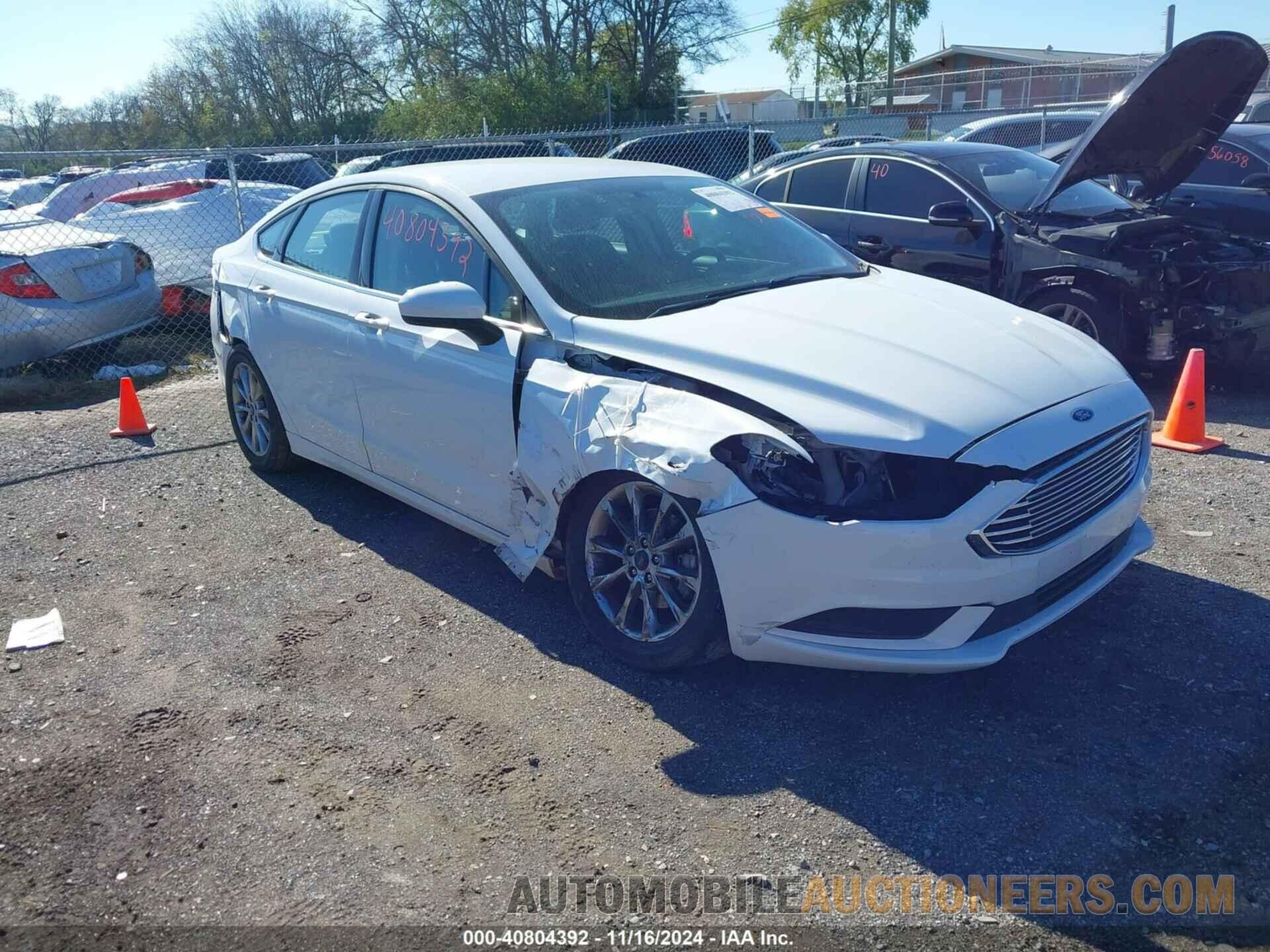 3FA6P0HDXHR304192 FORD FUSION 2017