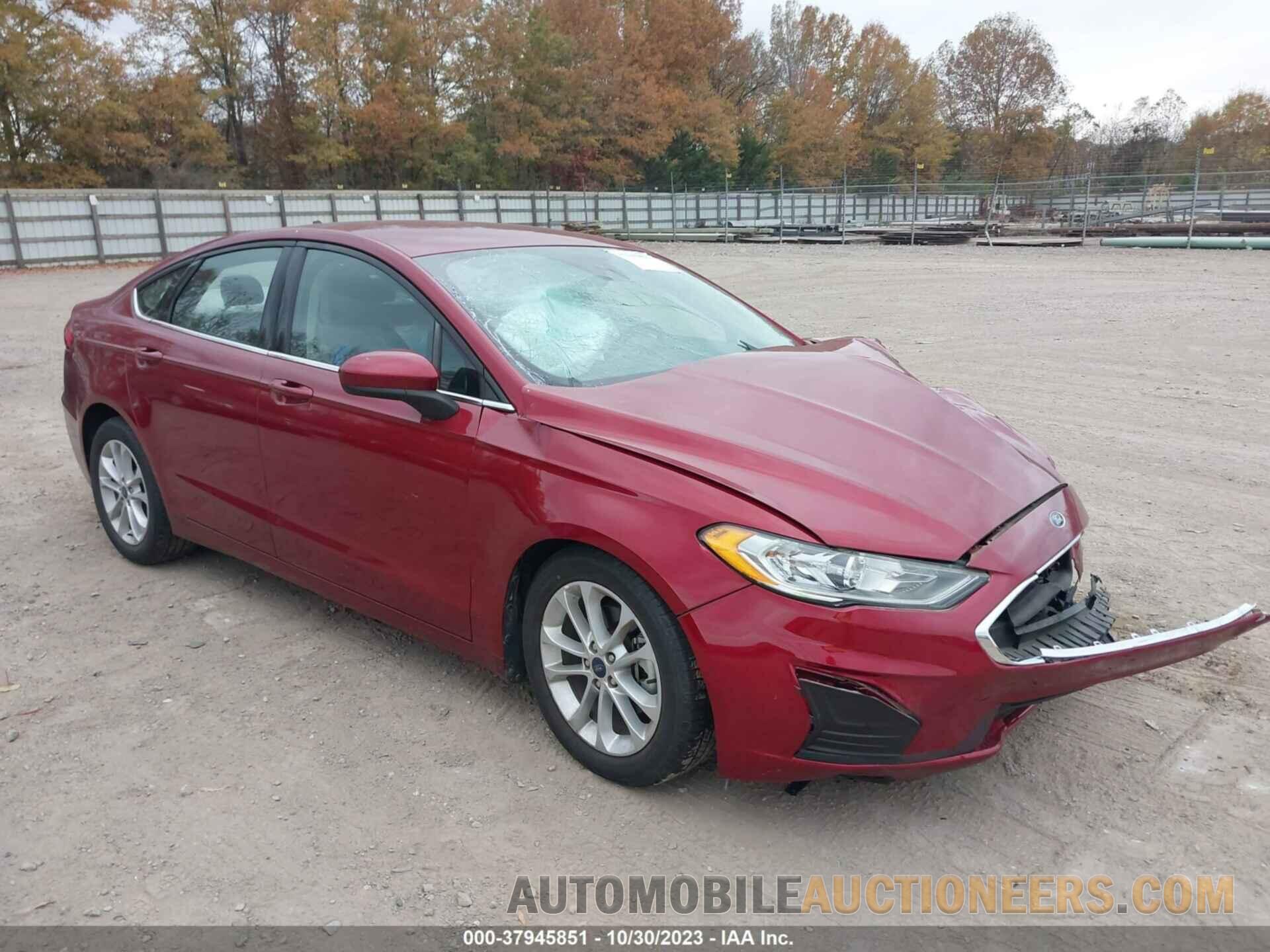 3FA6P0HDXKR160652 FORD FUSION 2019