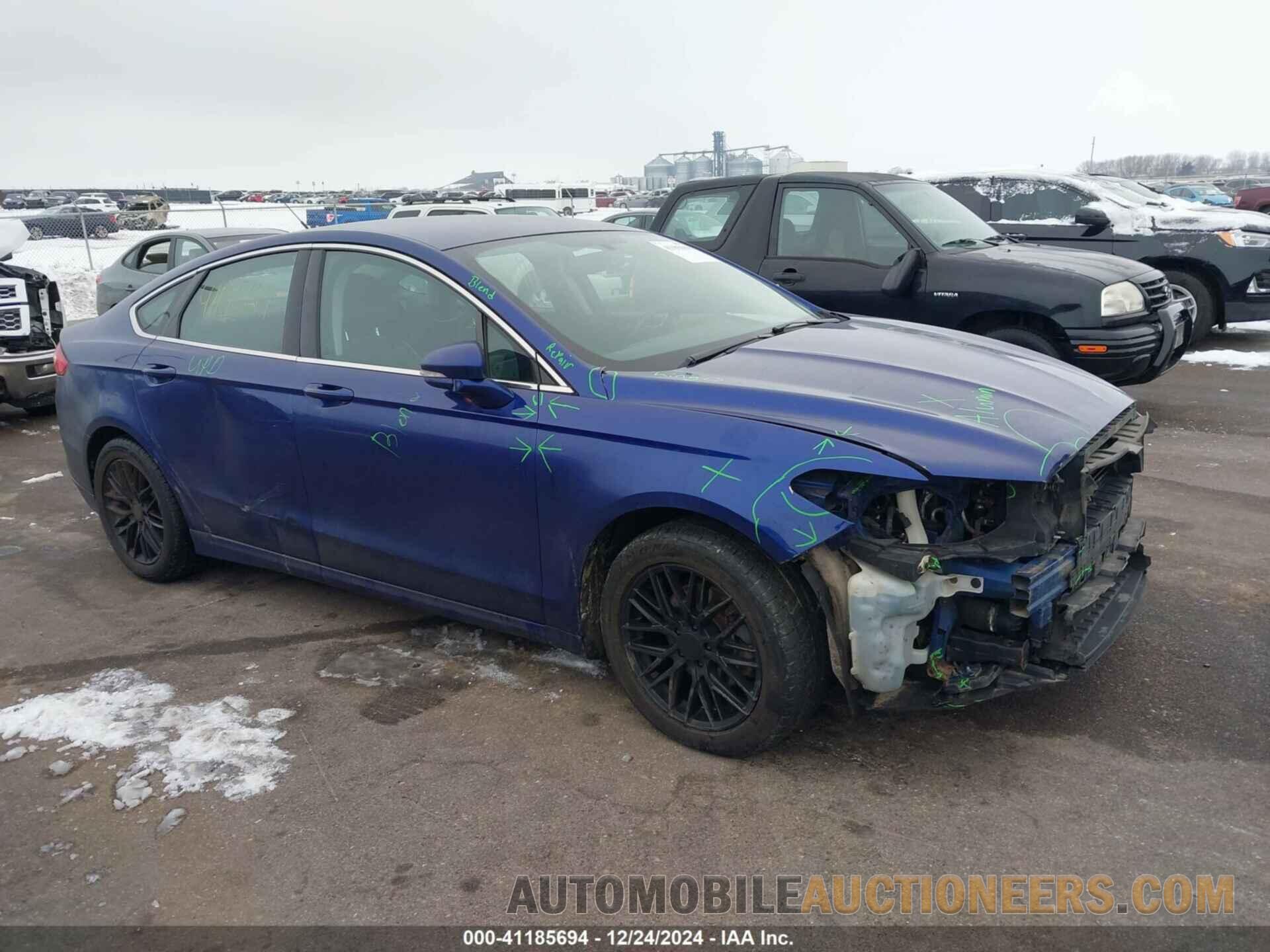 3FA6P0HR5DR222263 FORD FUSION 2013