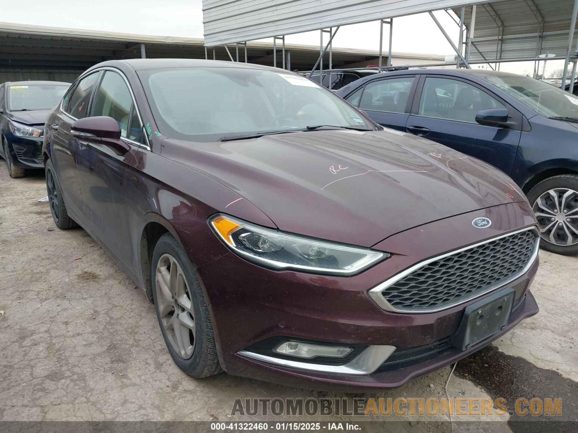 3FA6P0K98HR187605 FORD FUSION 2017