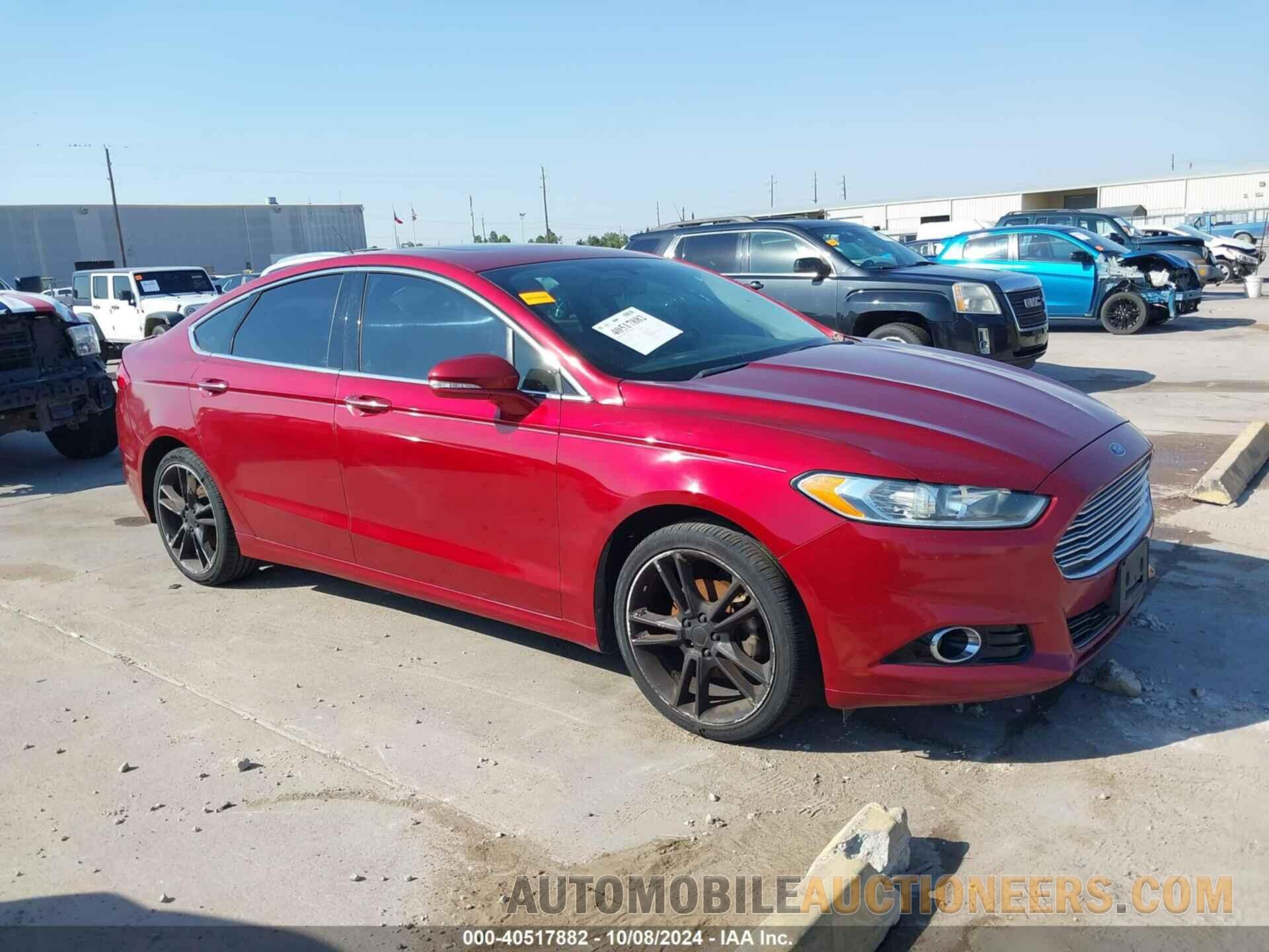 3FA6P0K9XGR327314 FORD FUSION 2016