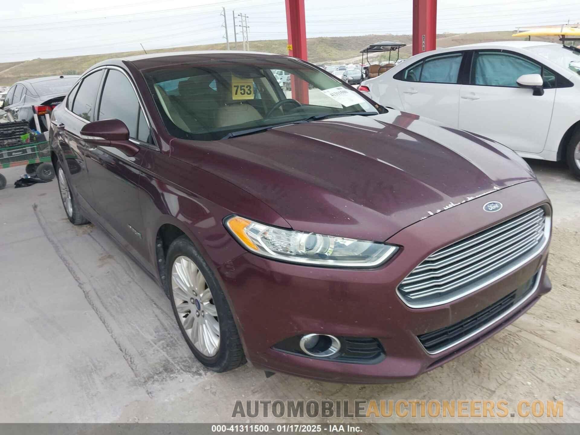 3FA6P0LU0DR174862 FORD FUSION HYBRID 2013