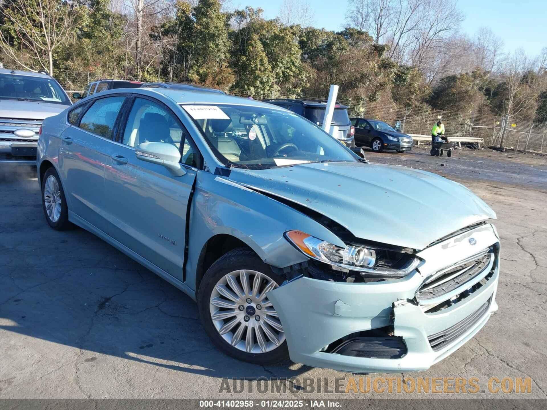 3FA6P0LU0ER260402 FORD FUSION HYBRID 2014