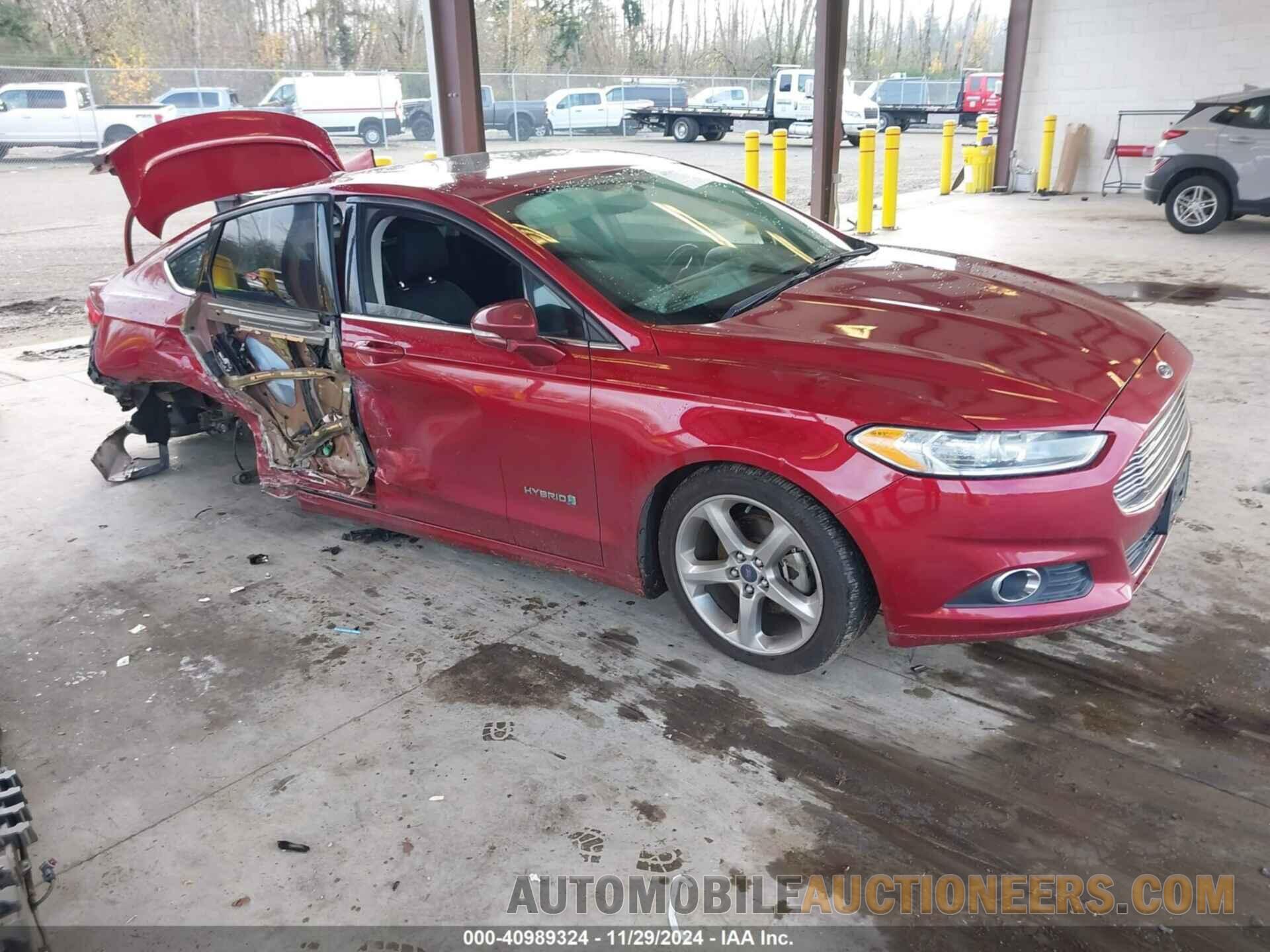 3FA6P0LU0ER358037 FORD FUSION HYBRID 2014