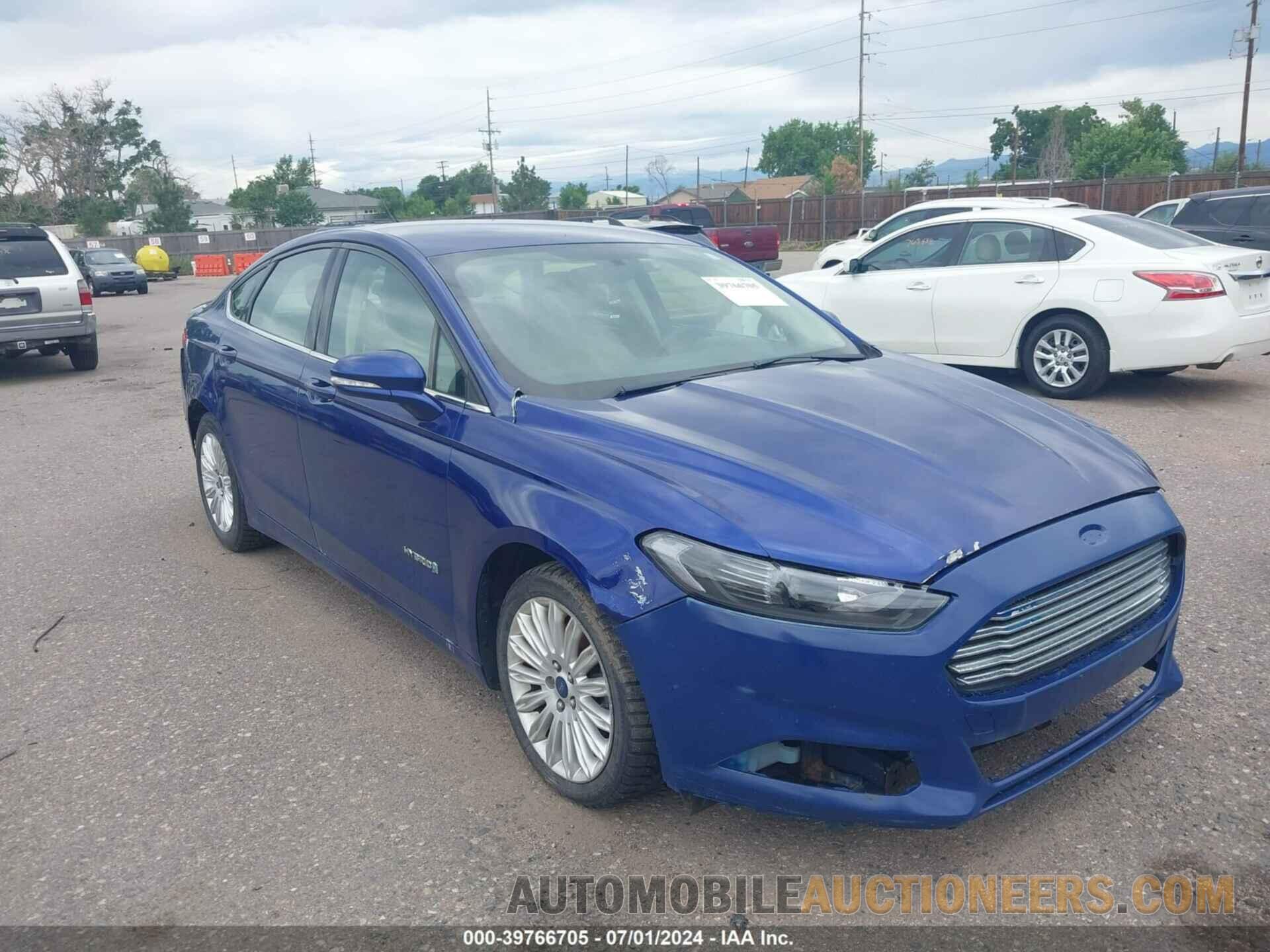 3FA6P0LU0FR139757 FORD FUSION HYBRID 2015