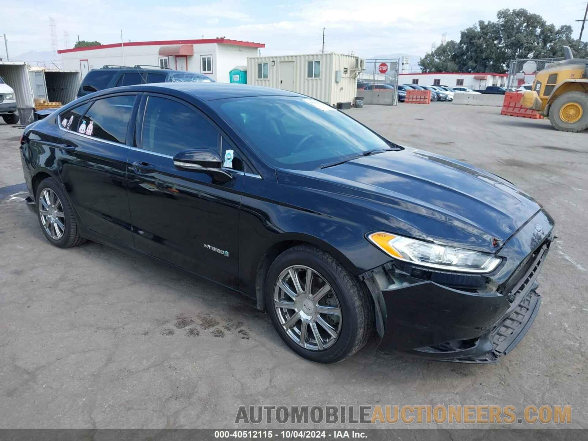 3FA6P0LU0GR385533 FORD FUSION HYBRID 2016