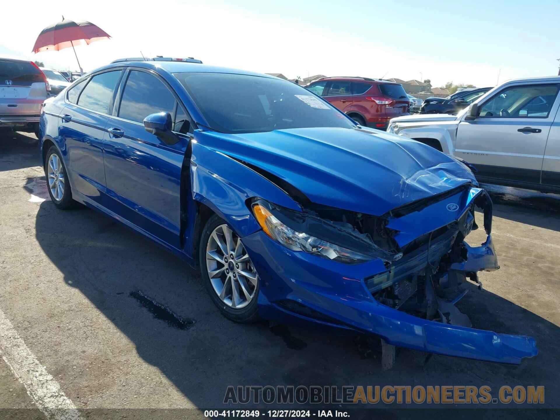 3FA6P0LU0HR191022 FORD FUSION HYBRID 2017