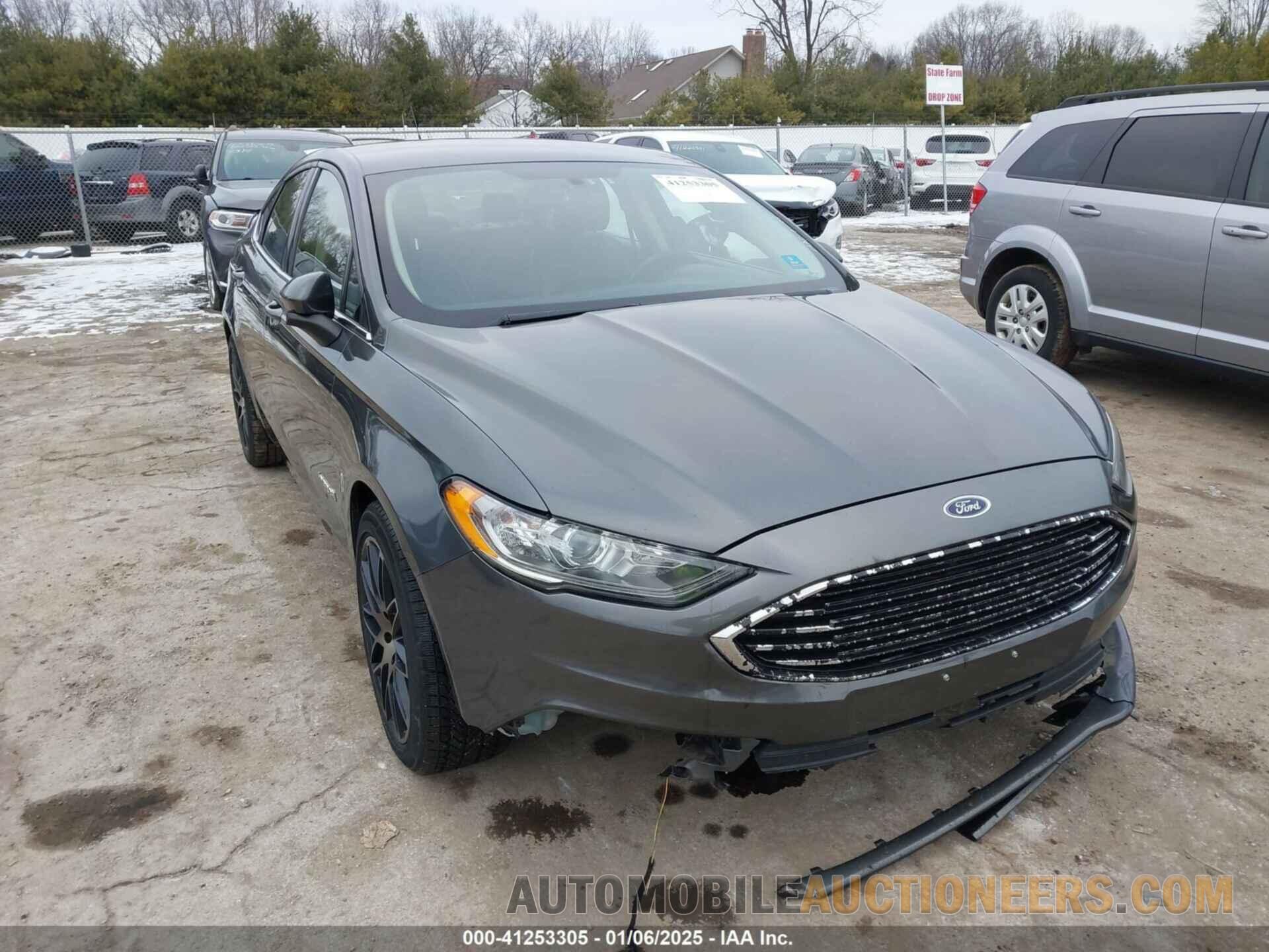 3FA6P0LU0HR230434 FORD FUSION HYBRID 2017