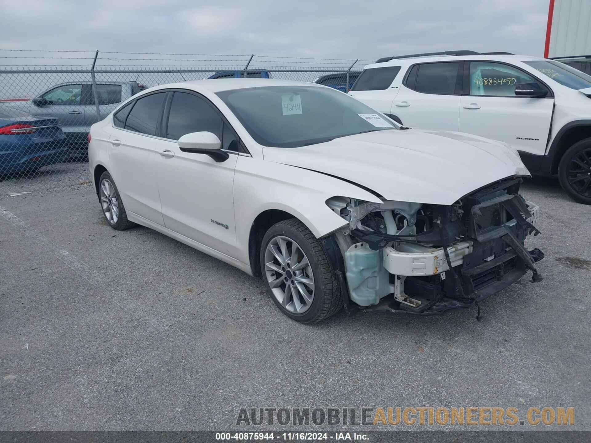 3FA6P0LU0HR264244 FORD FUSION HYBRID 2017