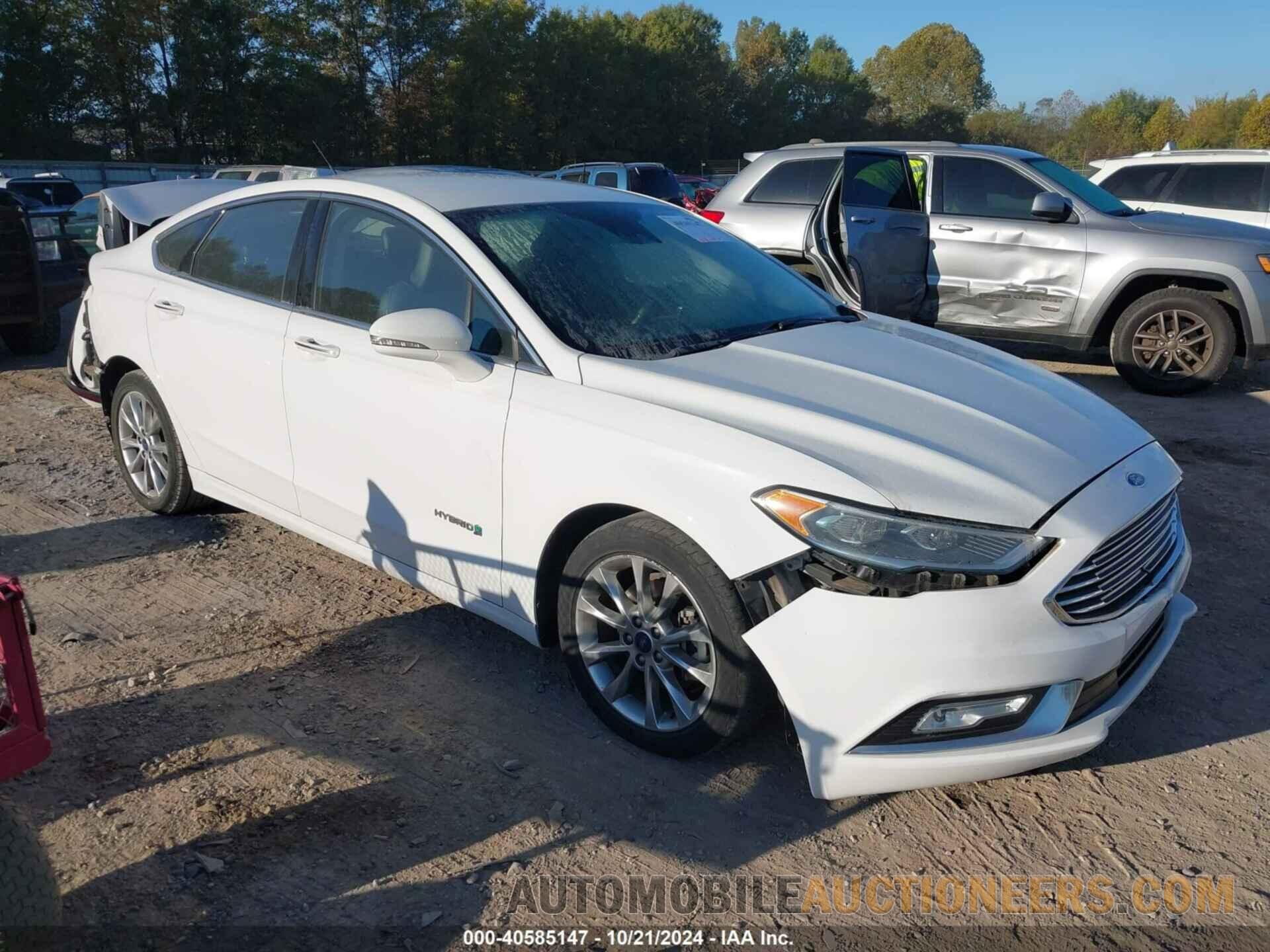 3FA6P0LU0HR400596 FORD FUSION HYBRID 2017