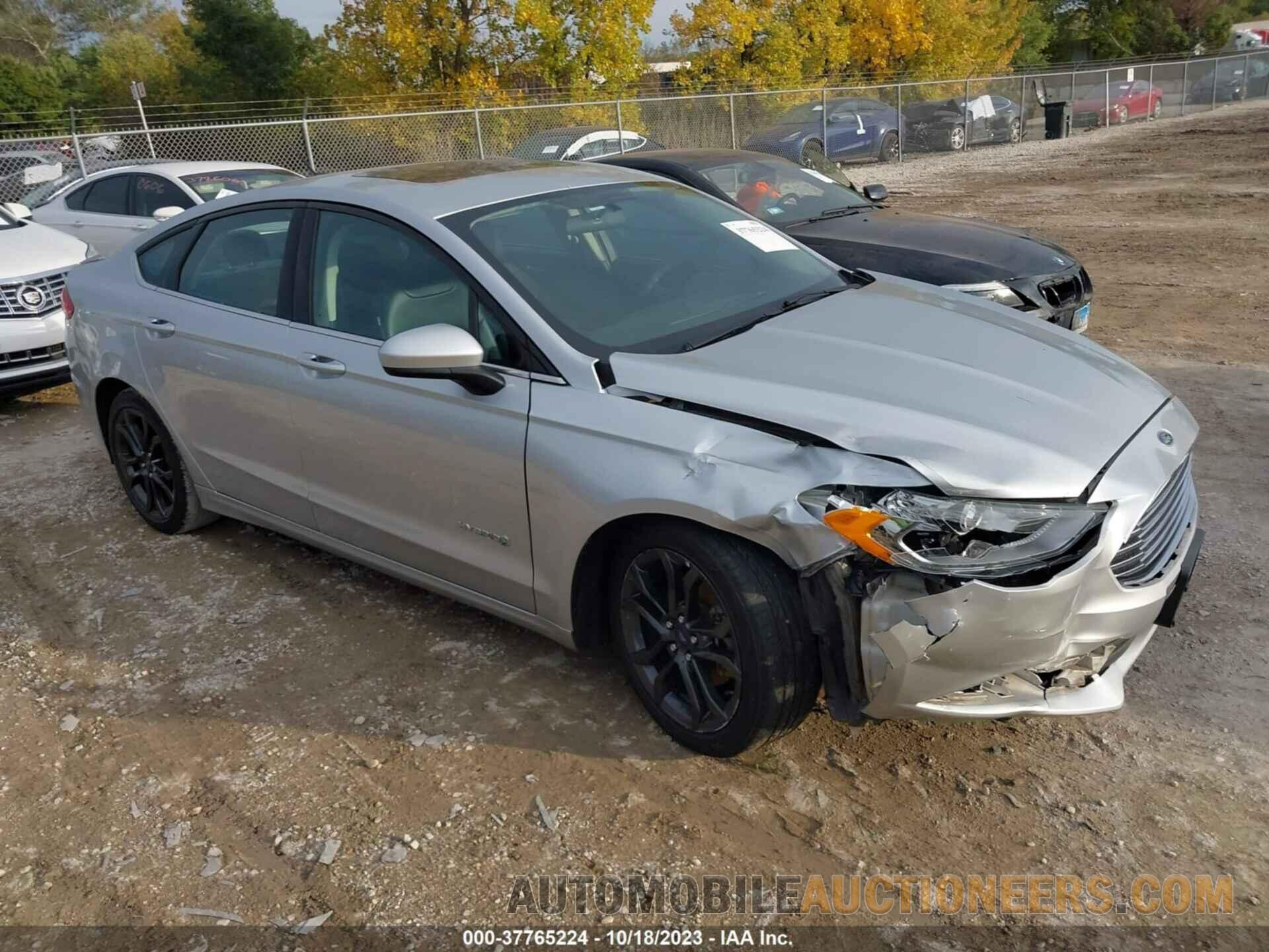 3FA6P0LU0JR103530 FORD FUSION HYBRID 2018