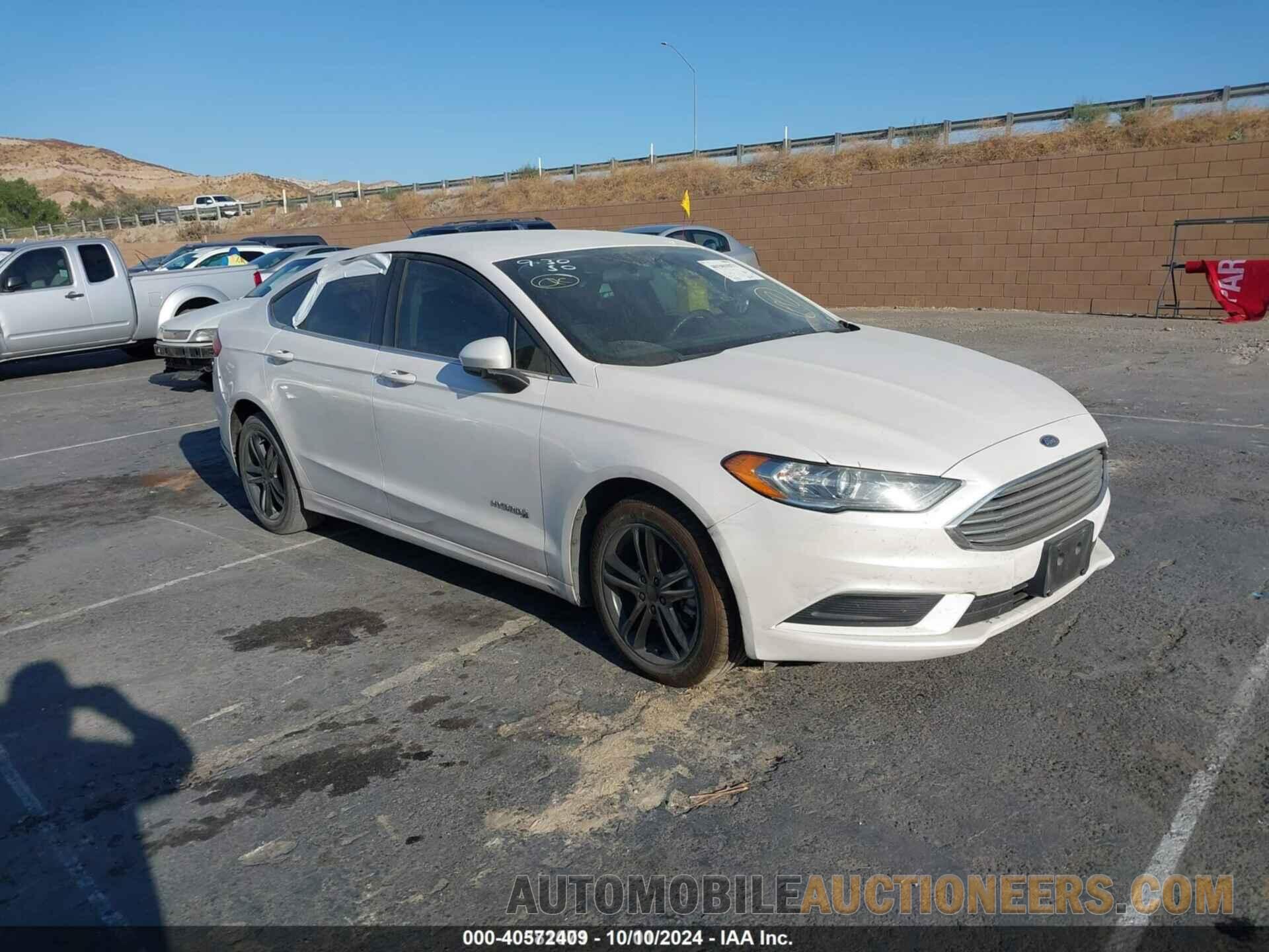 3FA6P0LU0JR115273 FORD FUSION HYBRID 2018