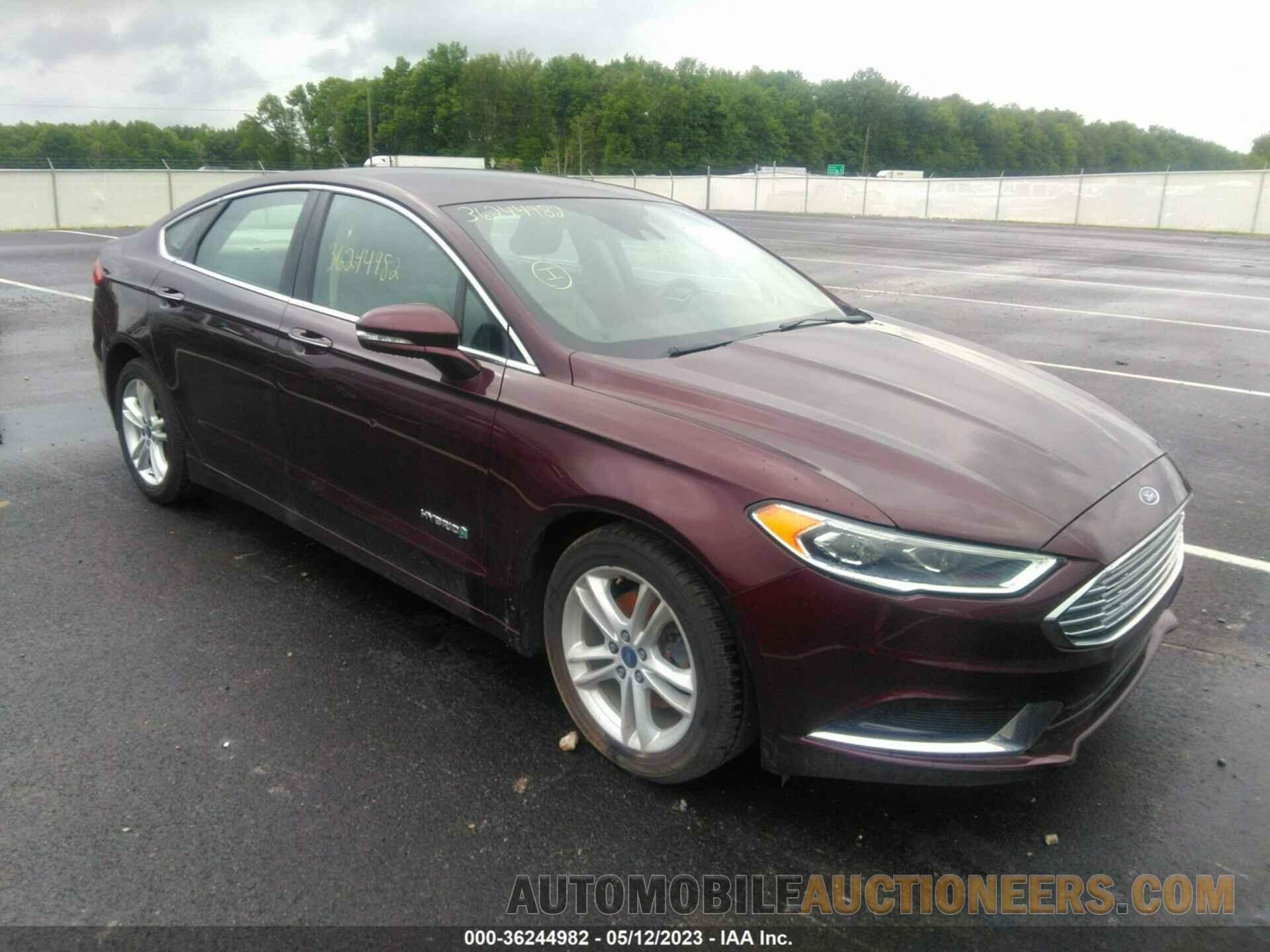 3FA6P0LU0JR117427 FORD FUSION HYBRID 2018